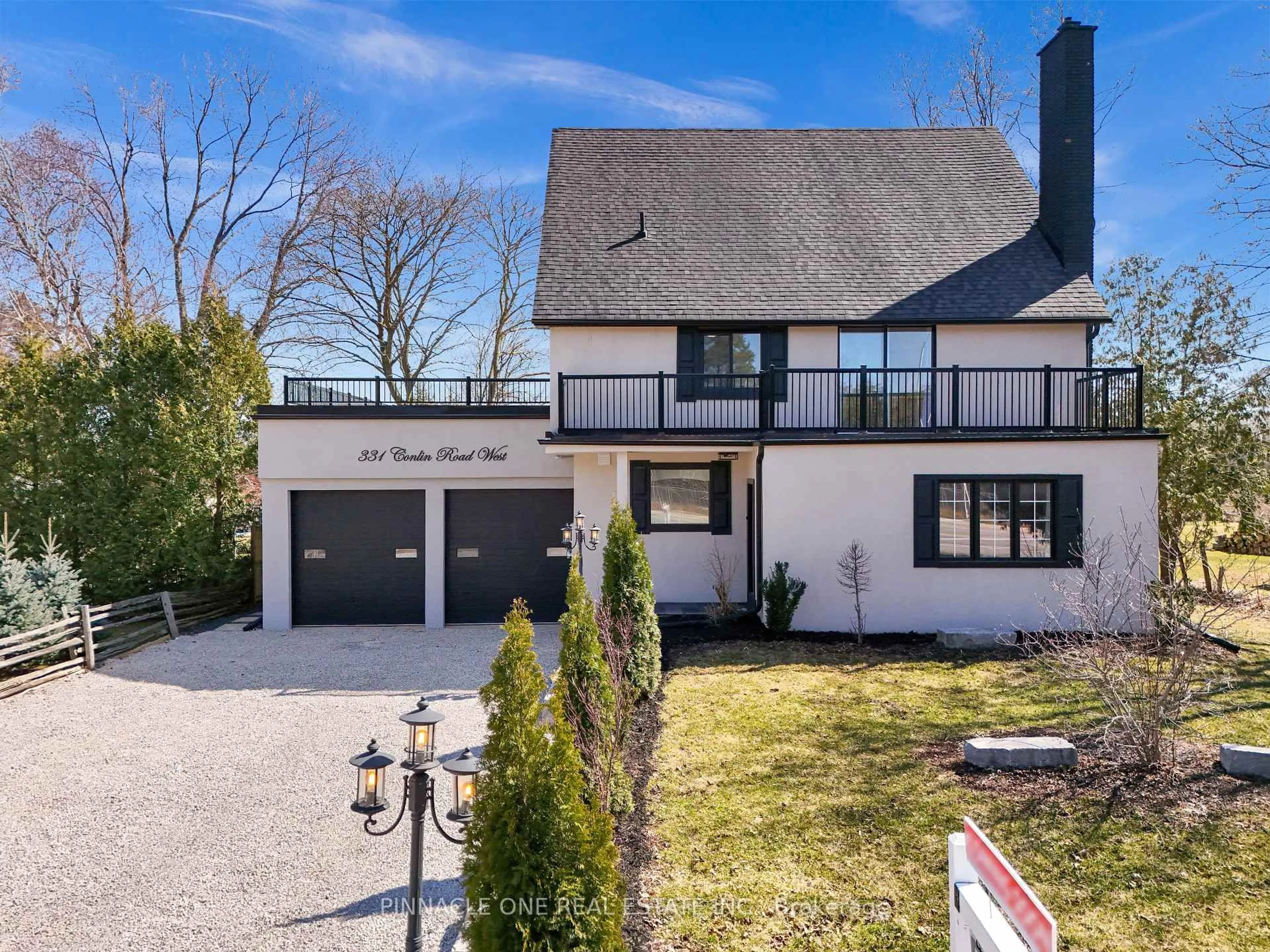 Home with brick exterior material, street for 331 Conlin West Rd, Oshawa Ontario L1H 7K4