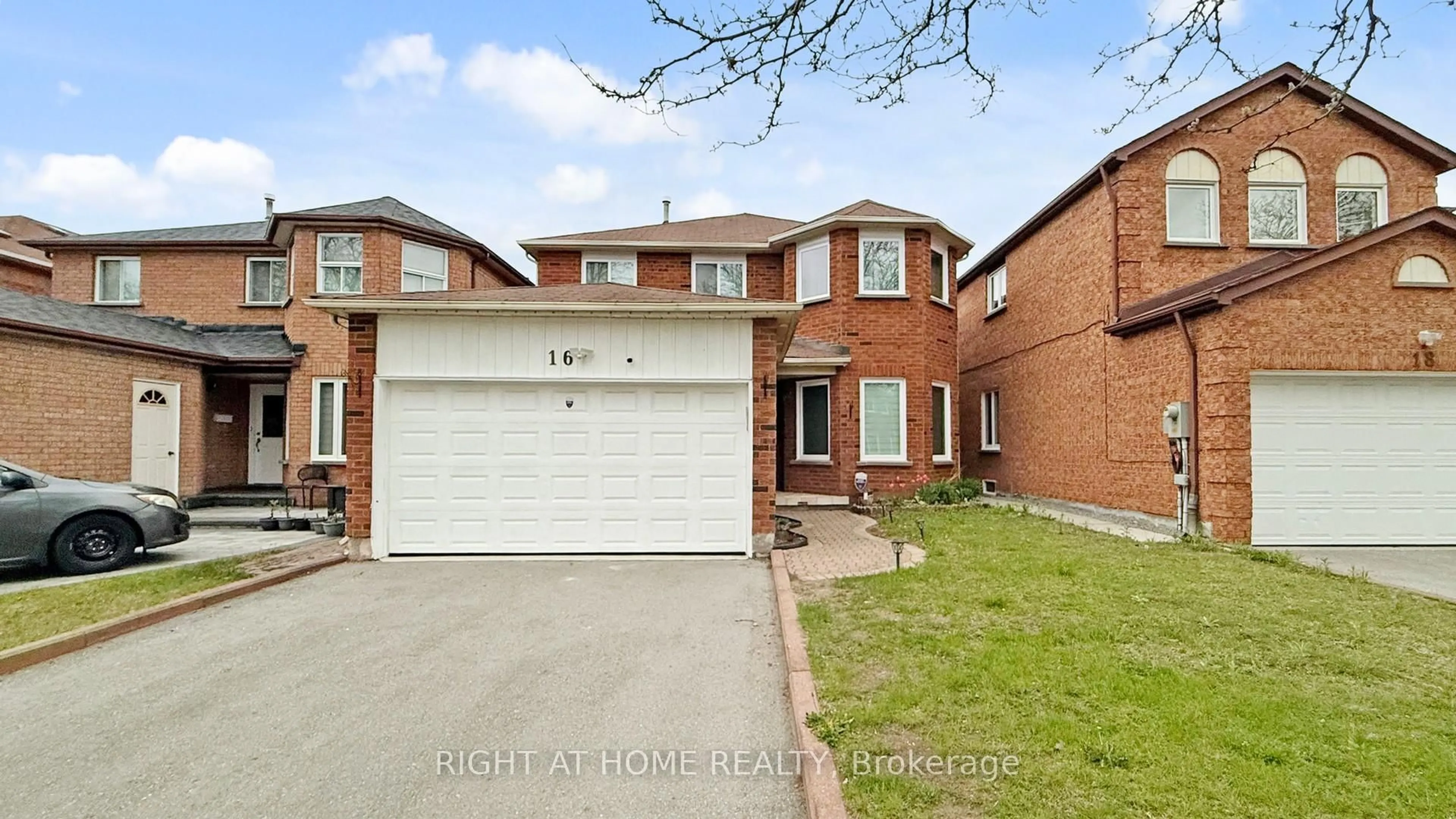 Home with brick exterior material, street for 16 Graybark Cres, Toronto Ontario M1C 4H9