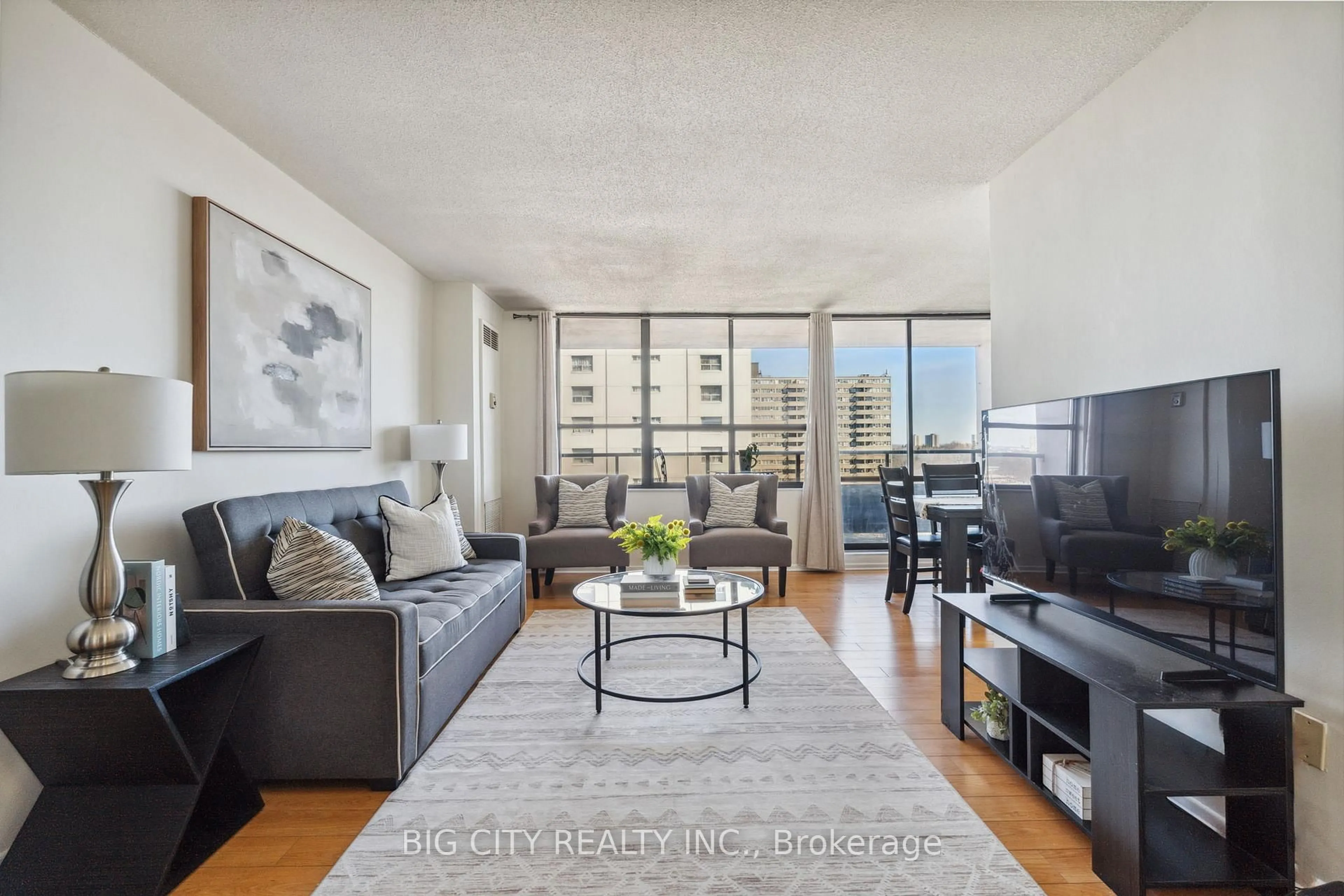 Living room with furniture, unknown for 2721 Victoria Park Ave #901, Toronto Ontario M1T 3N6