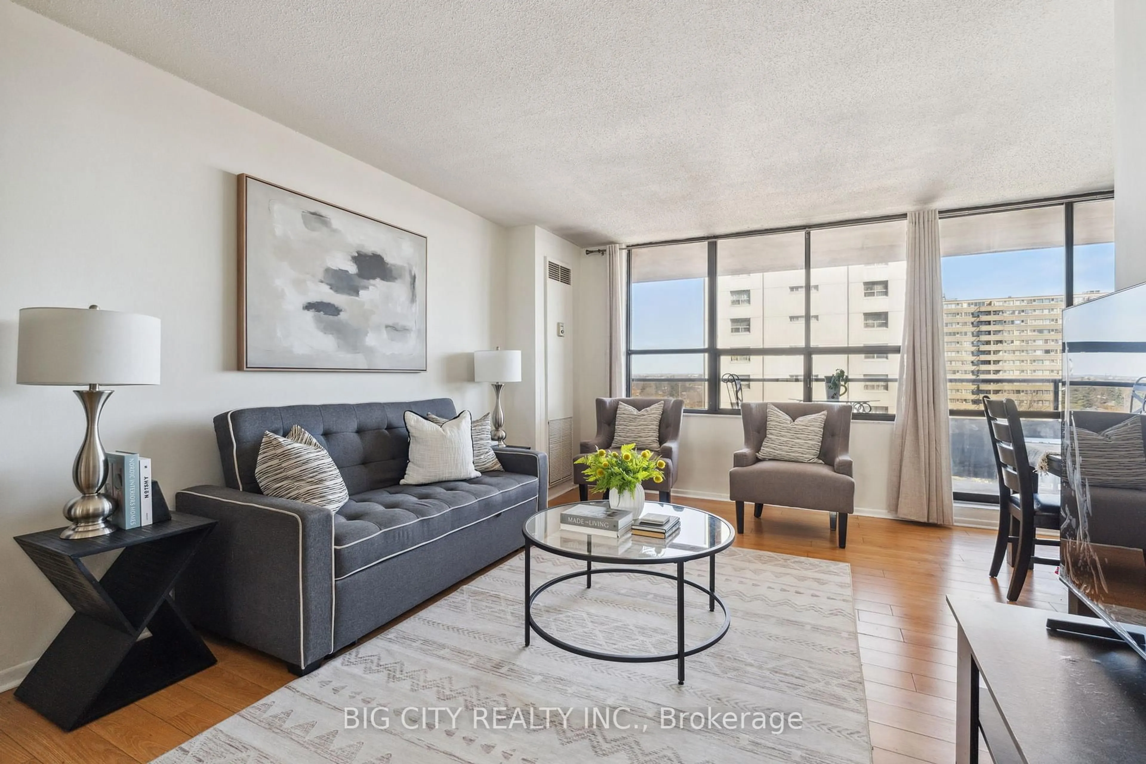 Living room with furniture, unknown for 2721 Victoria Park Ave #901, Toronto Ontario M1T 3N6