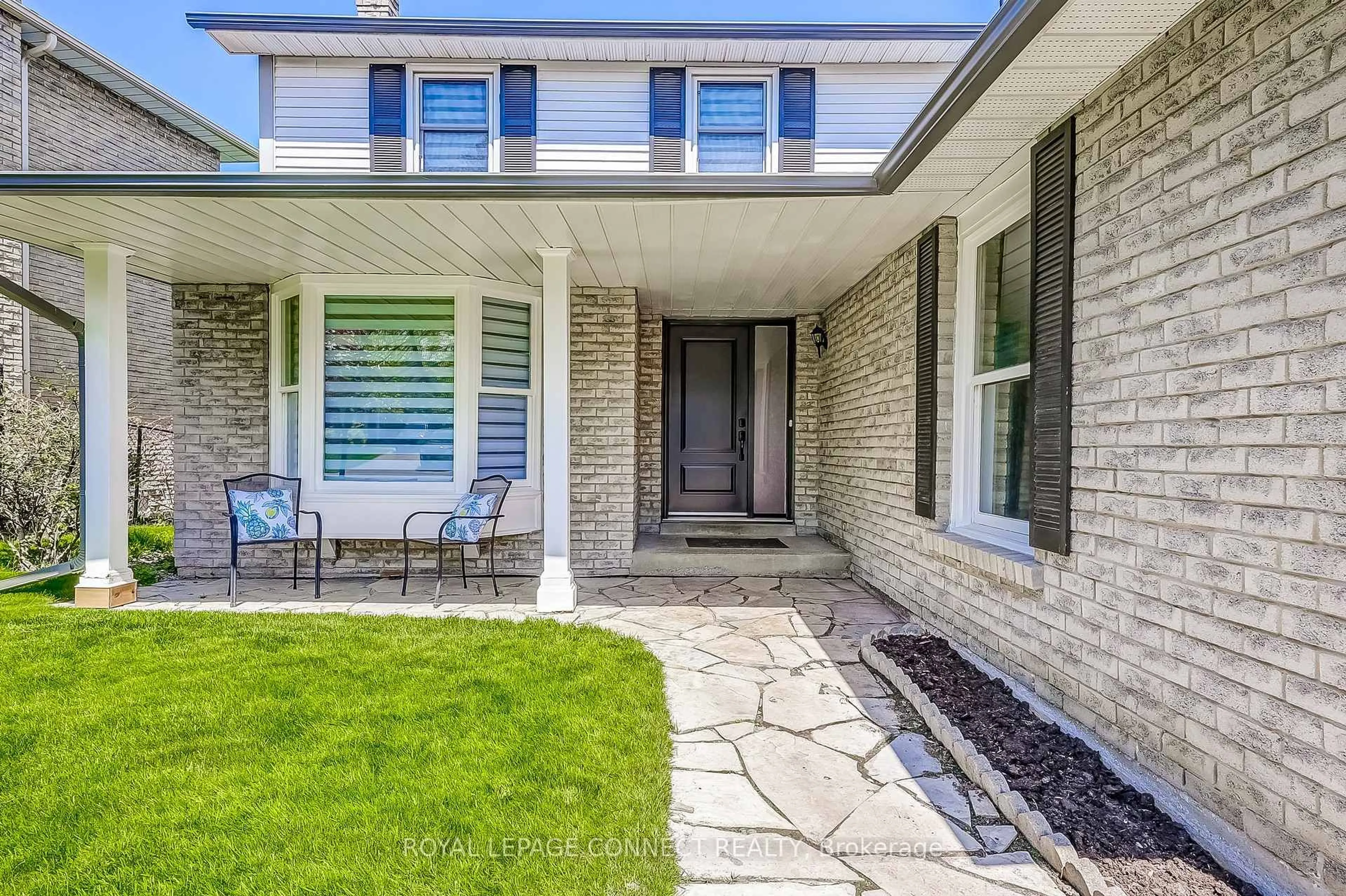 Home with brick exterior material, street for 336 Prince Of Wales Dr, Whitby Ontario L1N 6M9