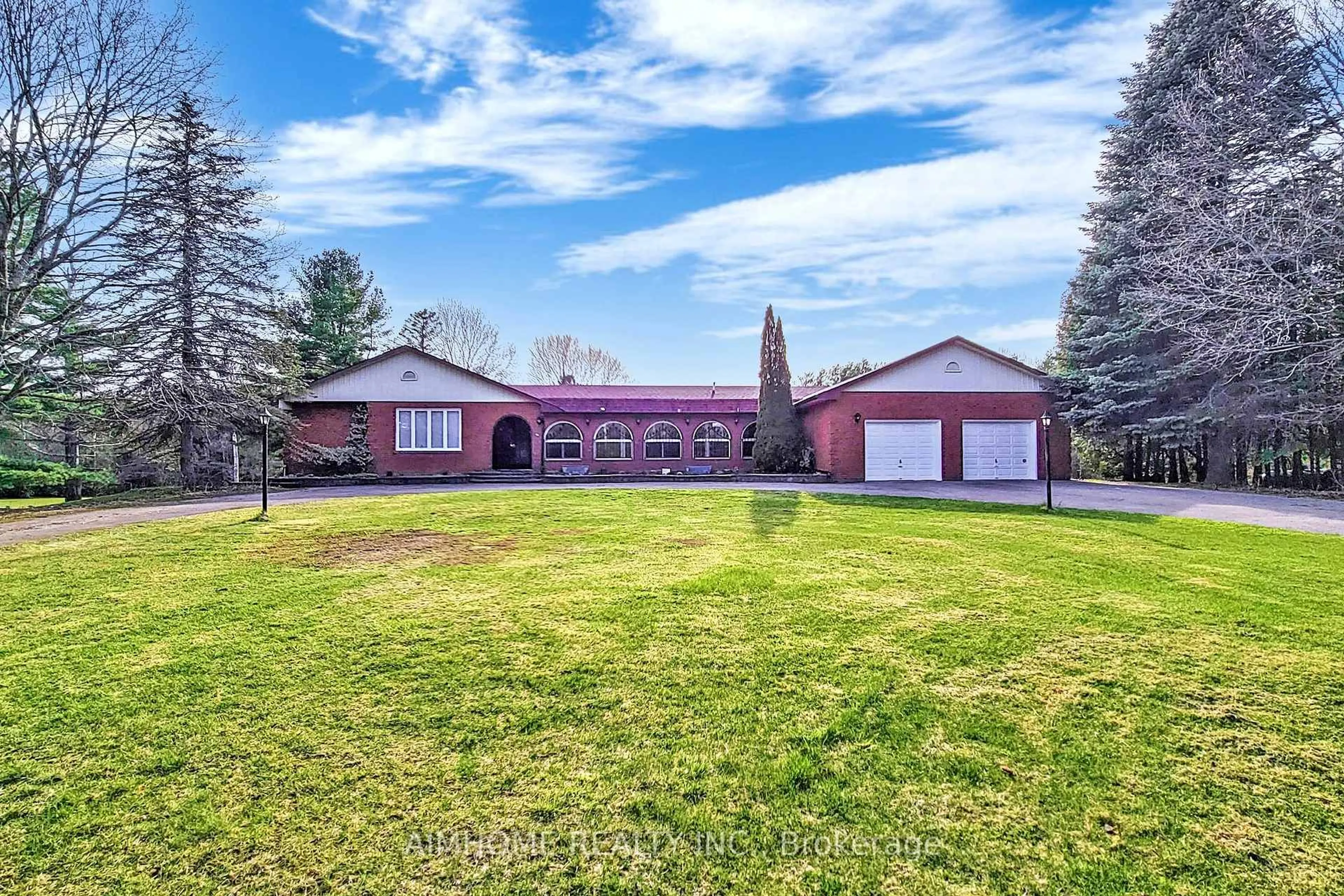 A pic from outside/outdoor area/front of a property/back of a property/a pic from drone, unknown for 6050 Cedar Park Rd, Clarington Ontario L1C 0W6