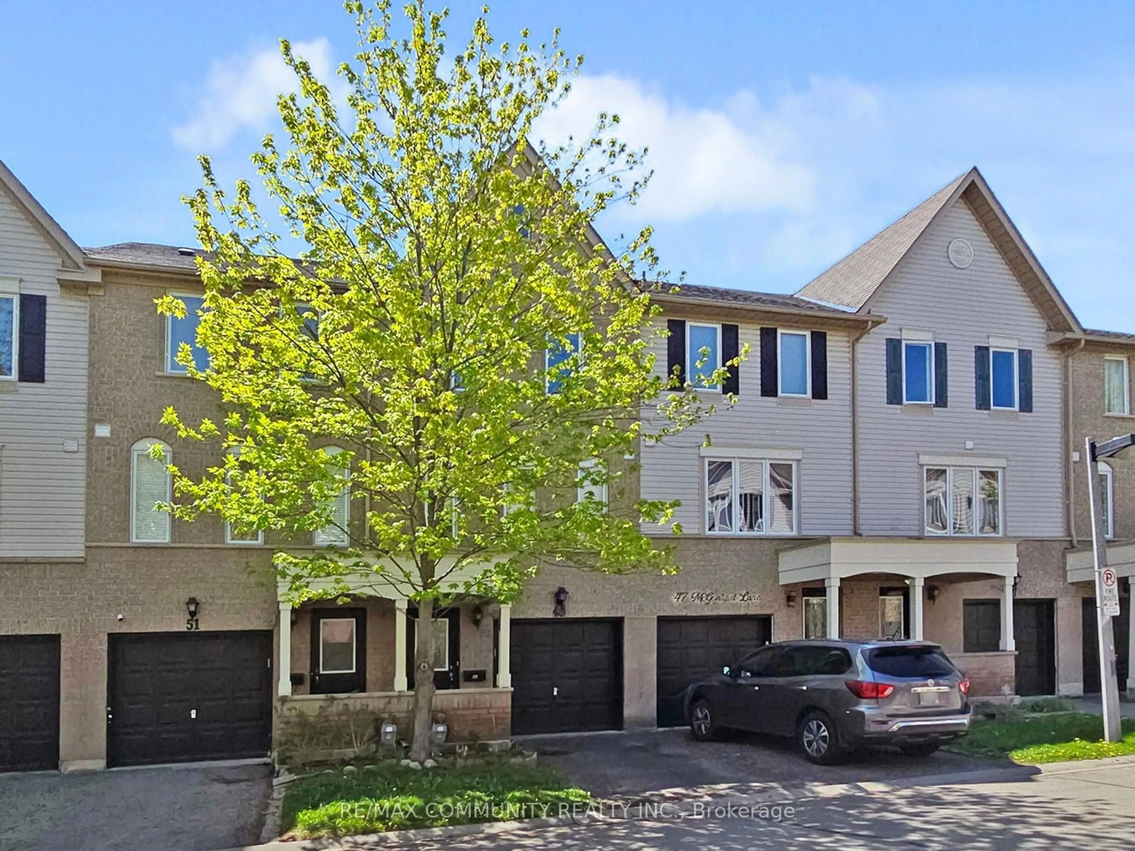 A pic from outside/outdoor area/front of a property/back of a property/a pic from drone, street for 49 McGonigal Lane, Ajax Ontario L1T 4H1