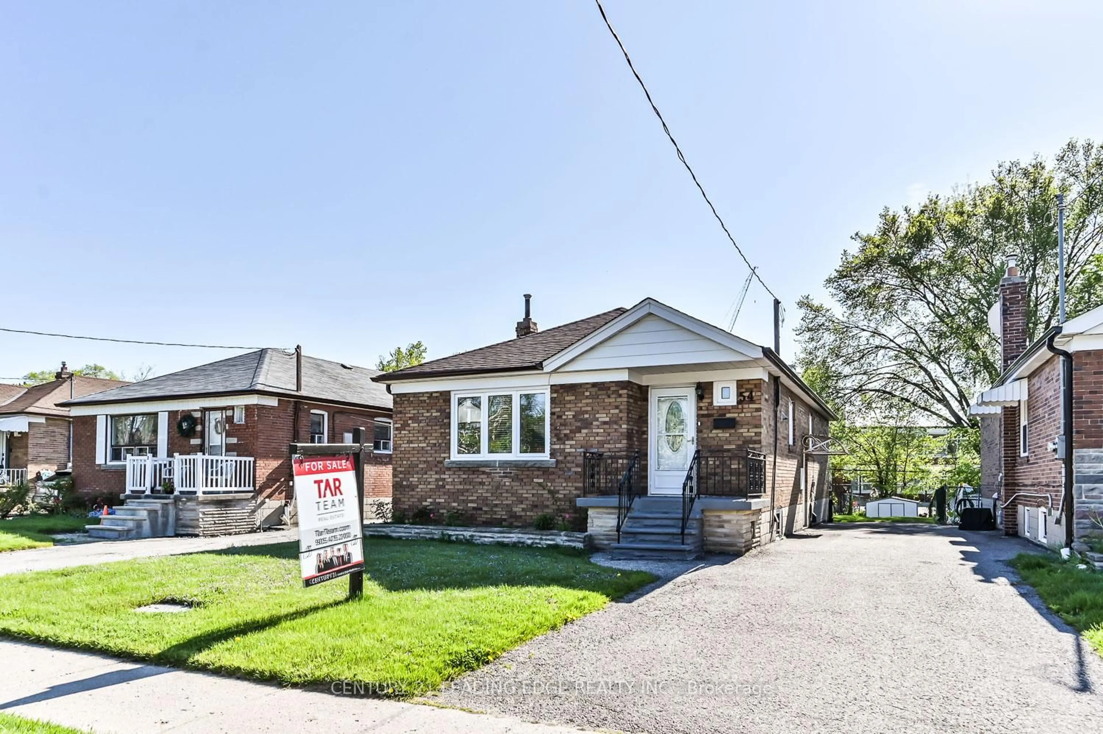 Home with brick exterior material, street for 54 Bimbrok Rd, Toronto Ontario M1K 4T9