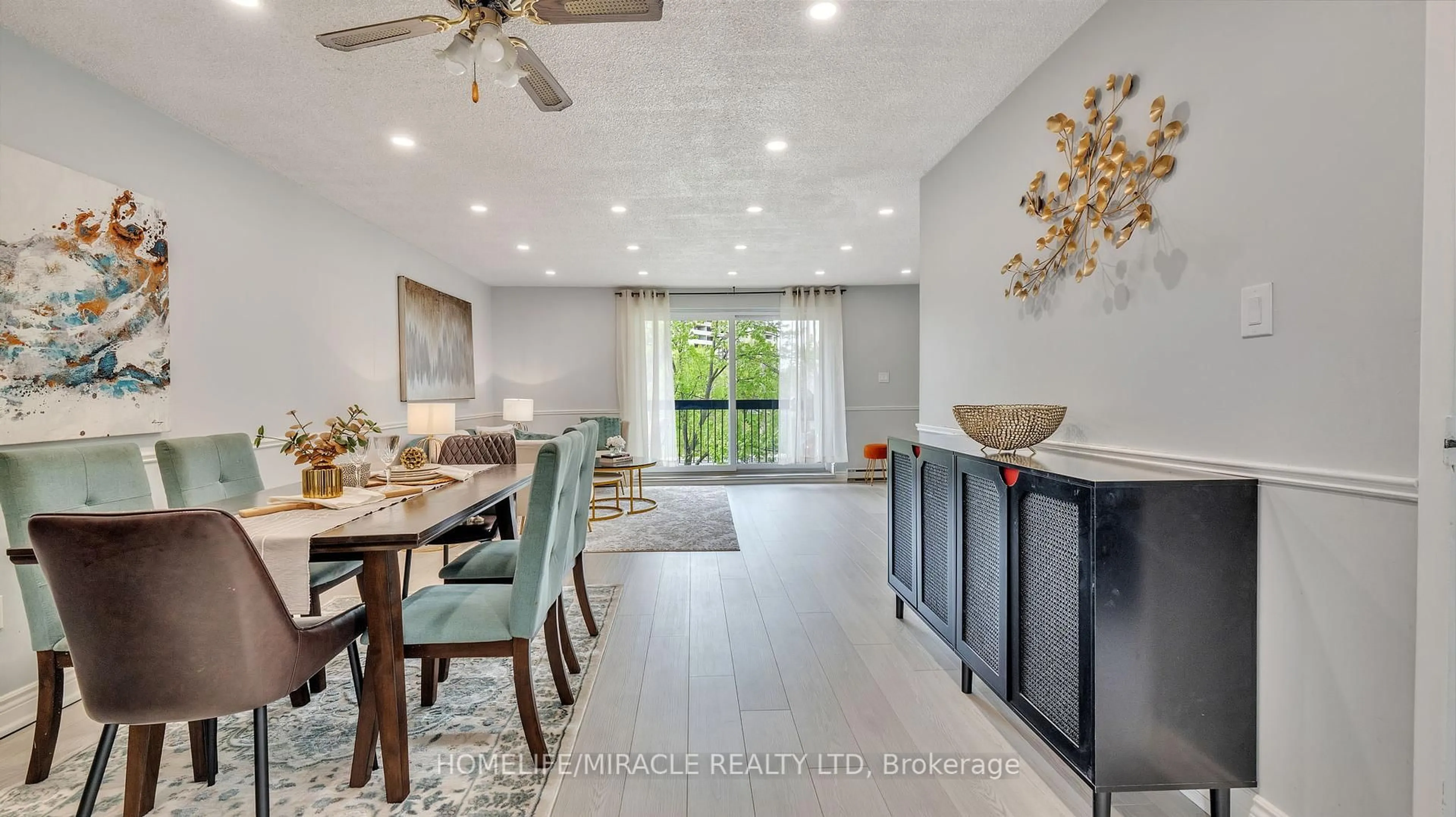 Open concept kitchen, unknown for 91 Muir Dr #54, Toronto Ontario M1M 3T7