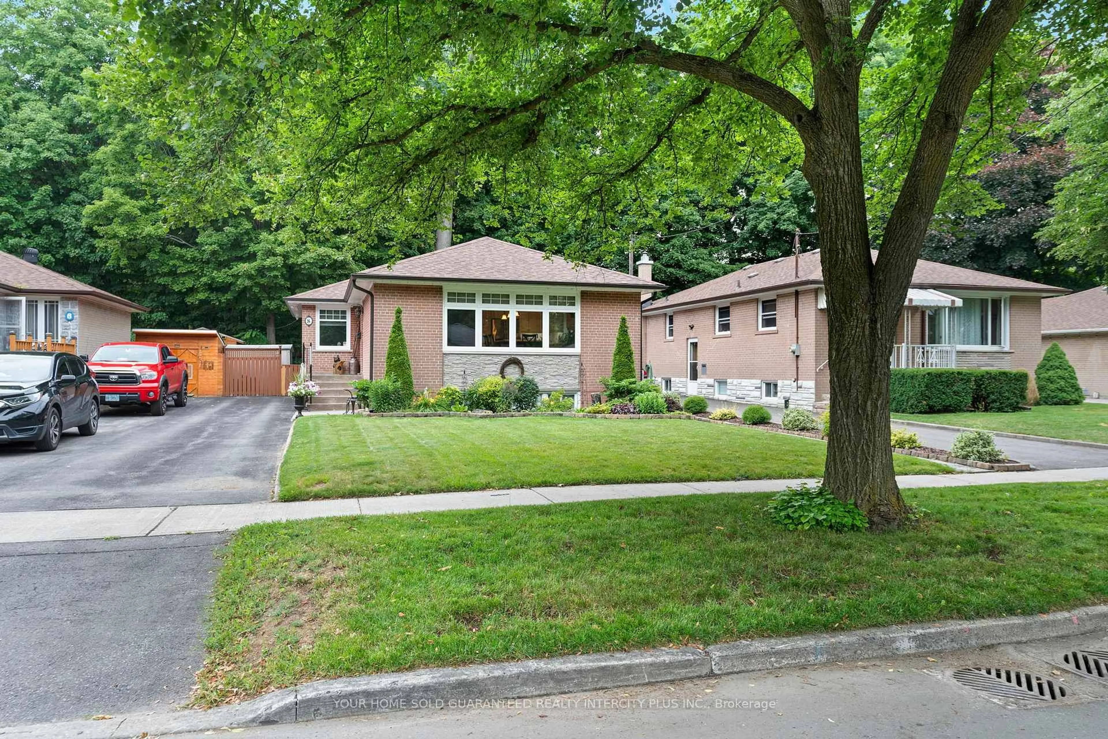 Home with brick exterior material, street for 8 Neapolitan Dr, Toronto Ontario M1P 4B1