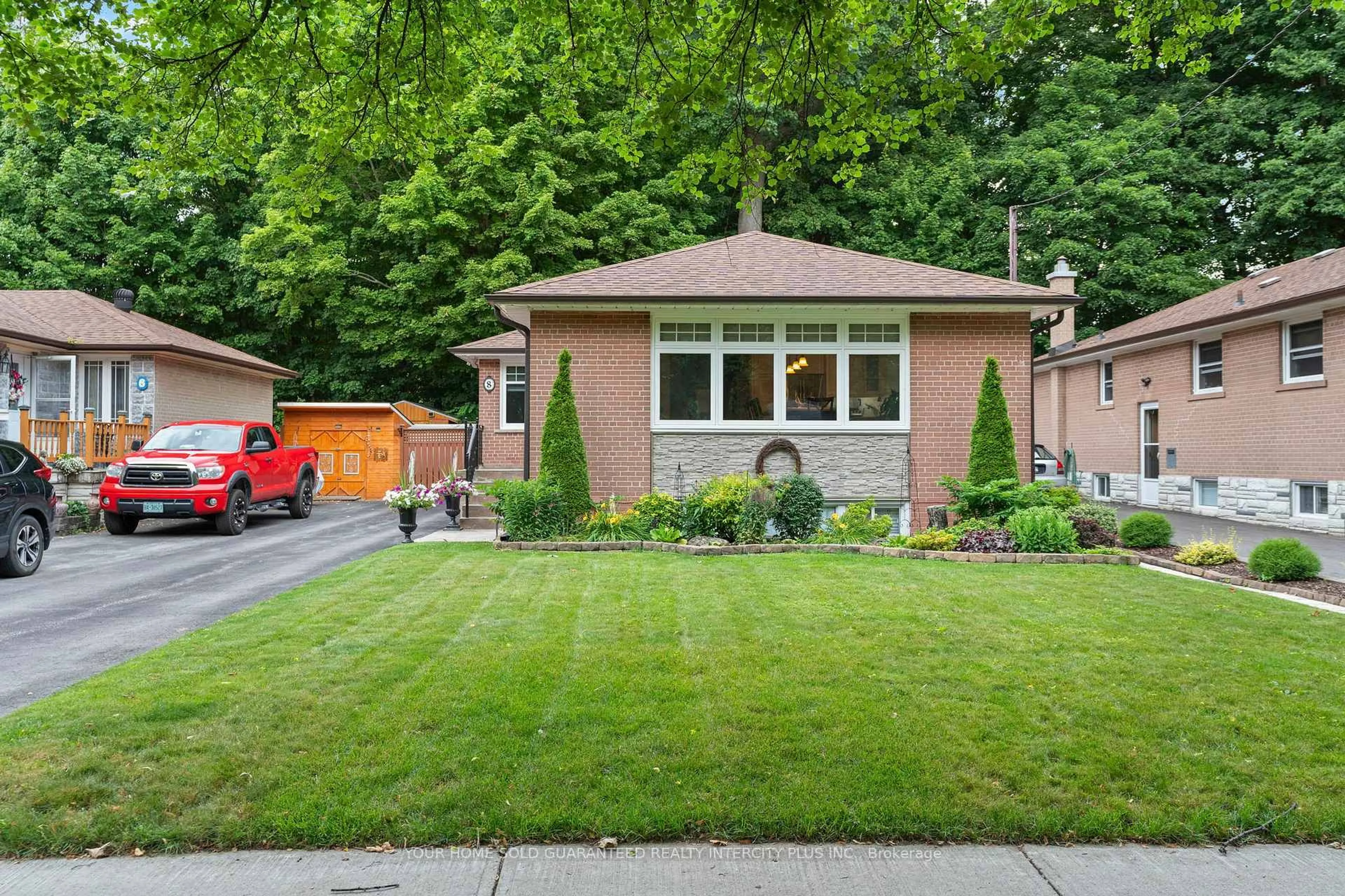 Home with brick exterior material, street for 8 Neapolitan Dr, Toronto Ontario M1P 4B1