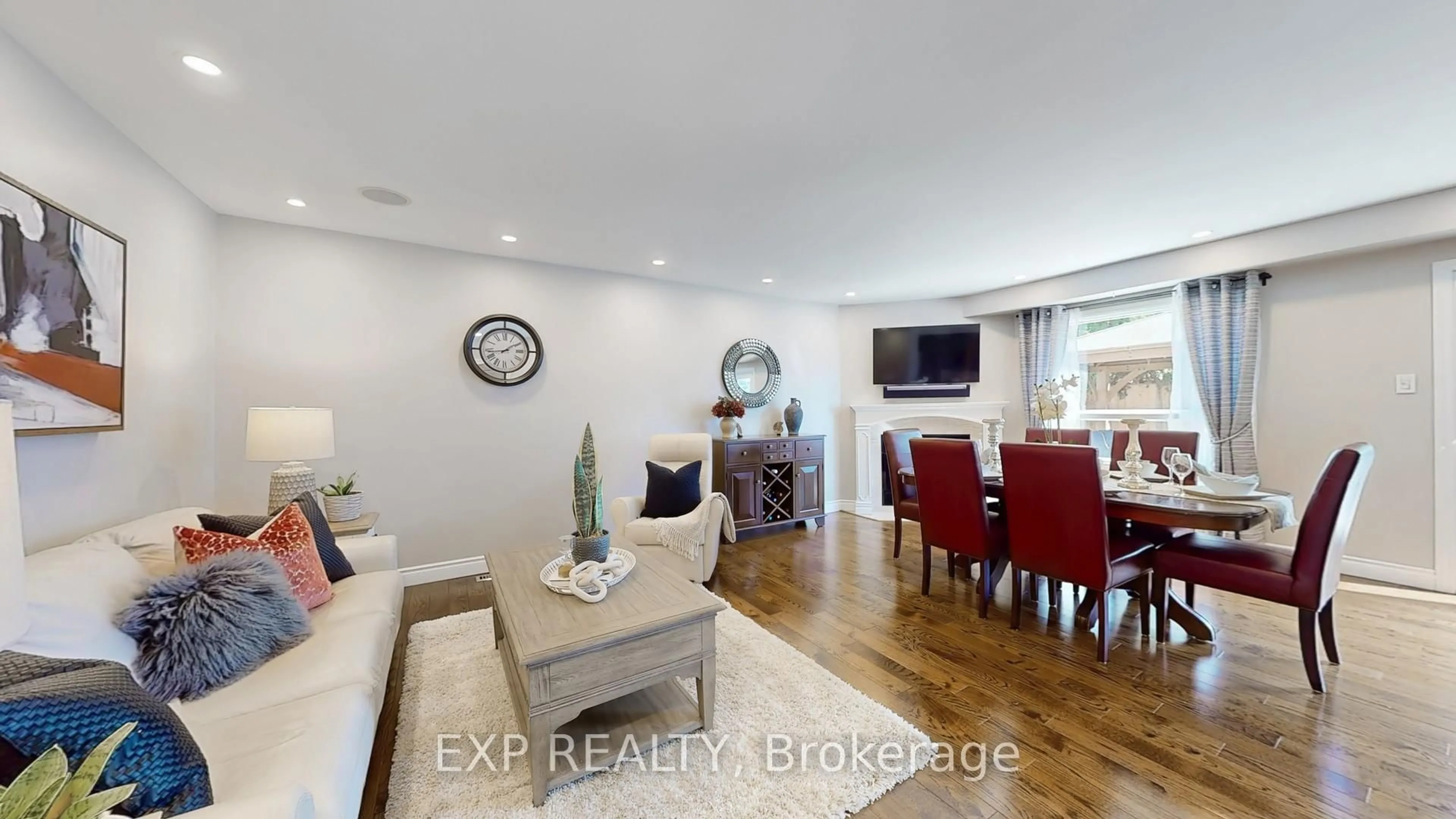 Living room with furniture, unknown for 48 Large Cres, Ajax Ontario L1T 2S9
