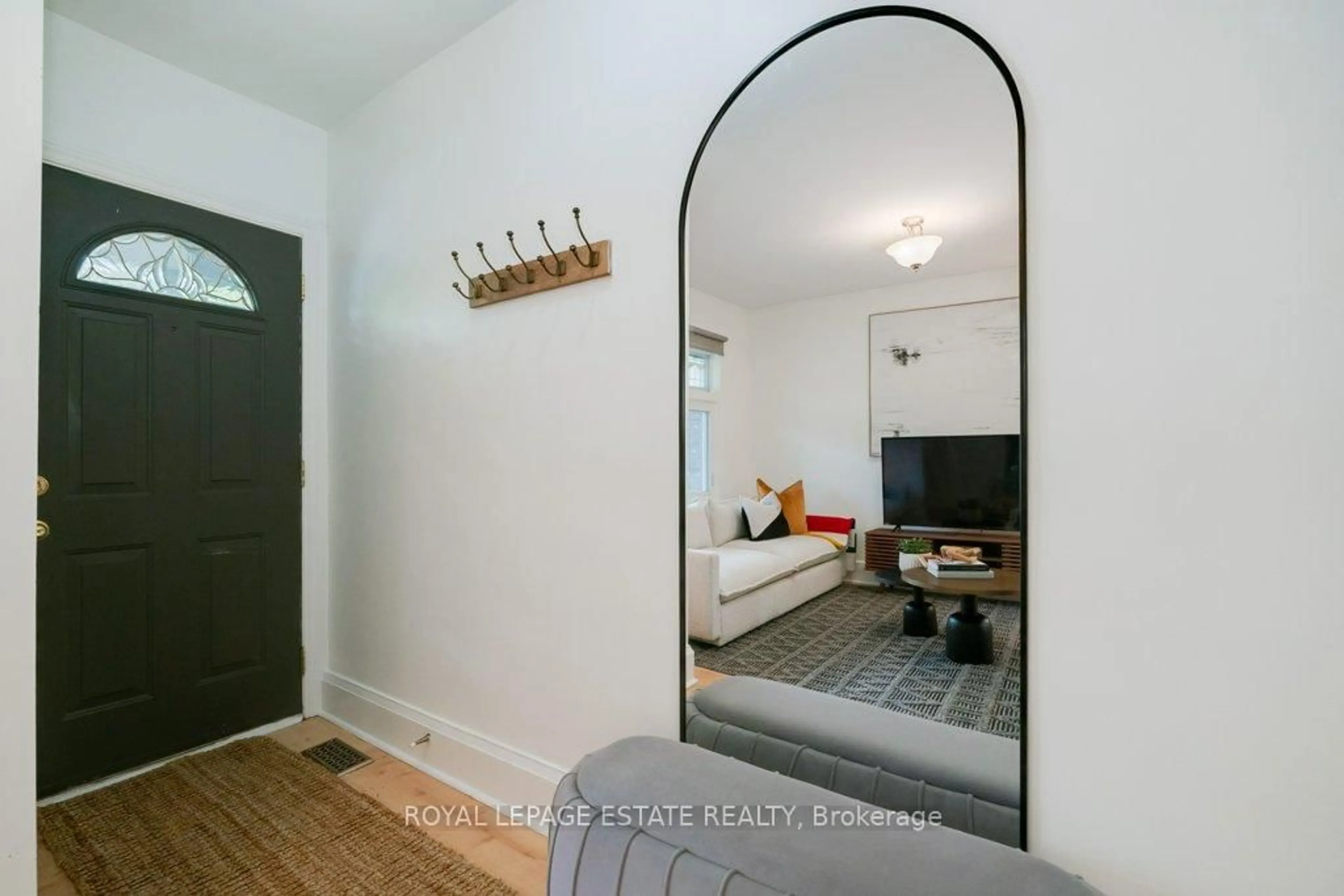 Indoor entryway for 923 Greenwood Ave, Toronto Ontario M4J 4C2