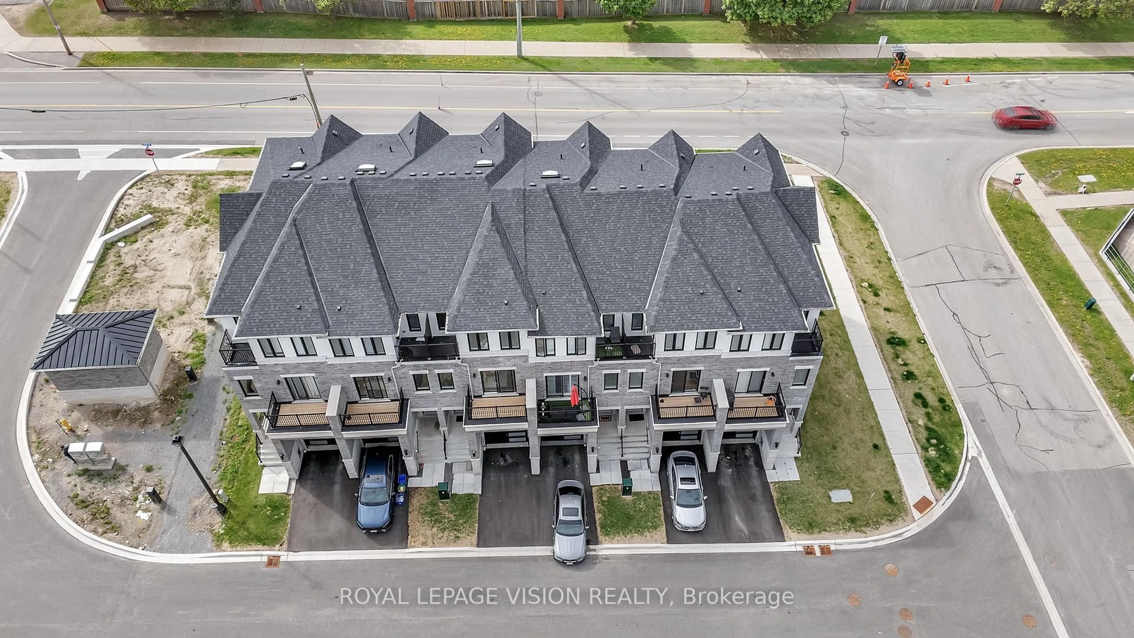 A pic from outside/outdoor area/front of a property/back of a property/a pic from drone, street for 23 Gerry Henry Lane, Clarington Ontario L1E 2Y4