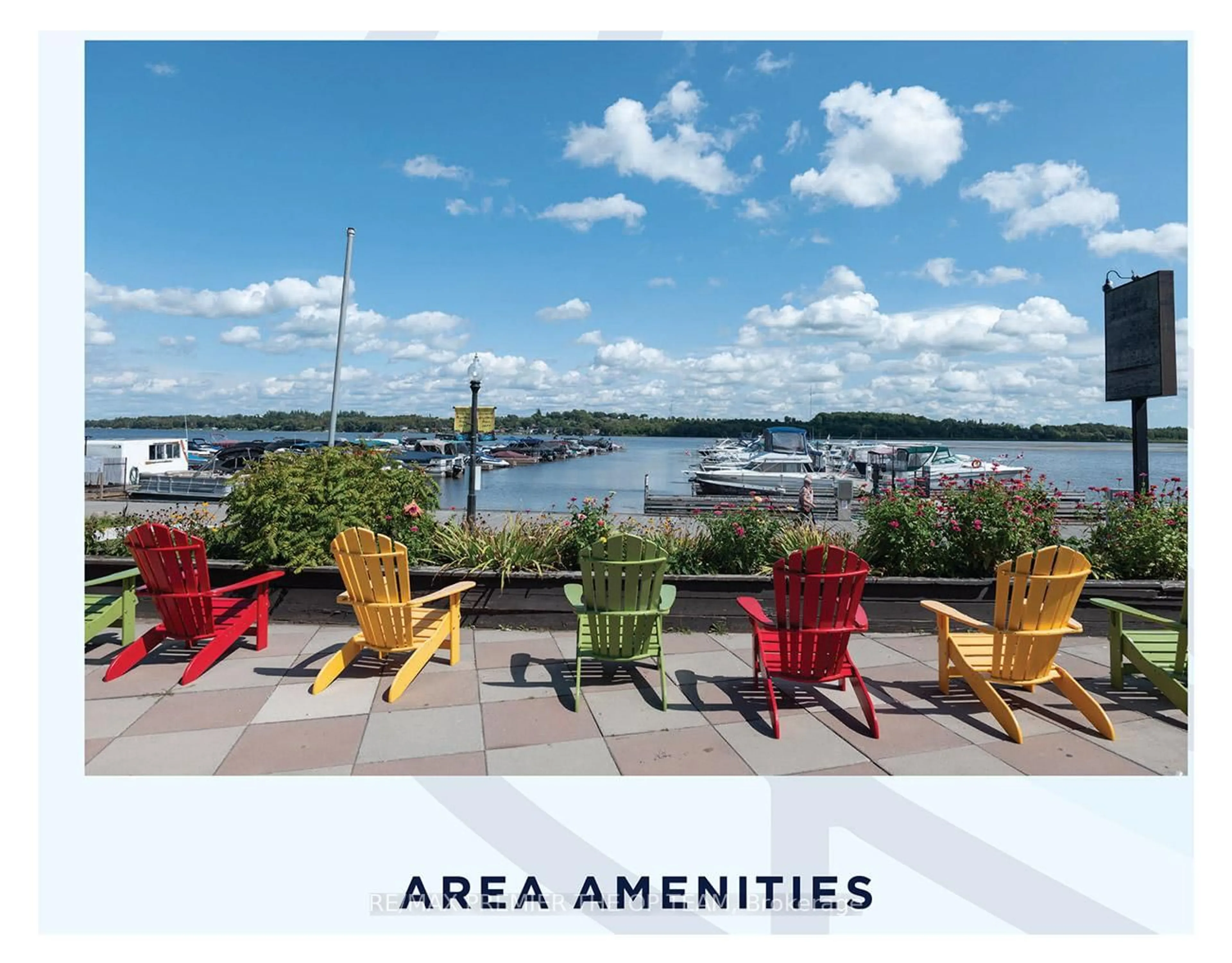 Patio, water/lake/river/ocean view for 154 North Garden Blvd, Scugog Ontario L9L 0E1