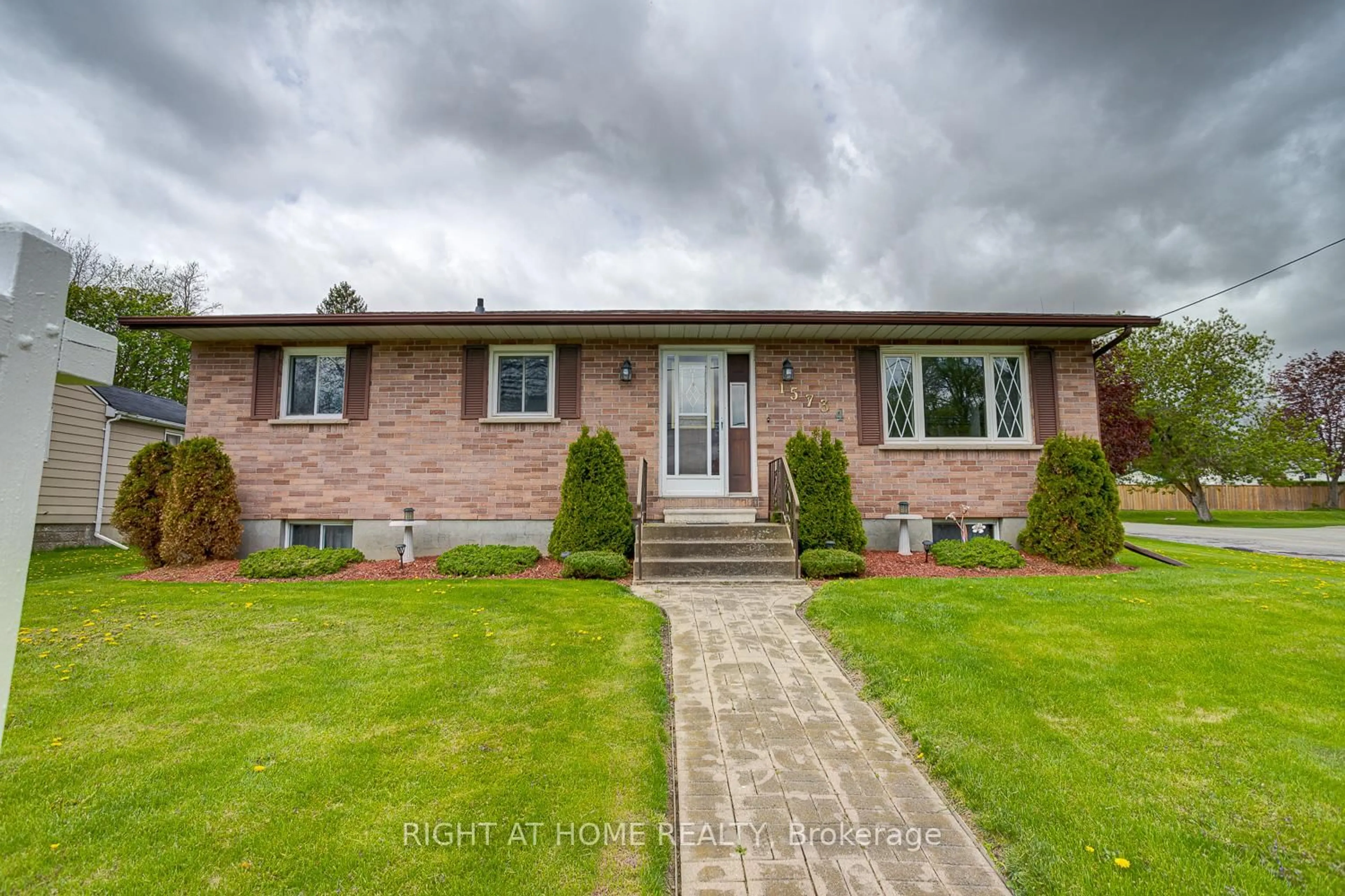 Home with brick exterior material, street for 15734 Simcoe Rd, Scugog Ontario L9L 1N2