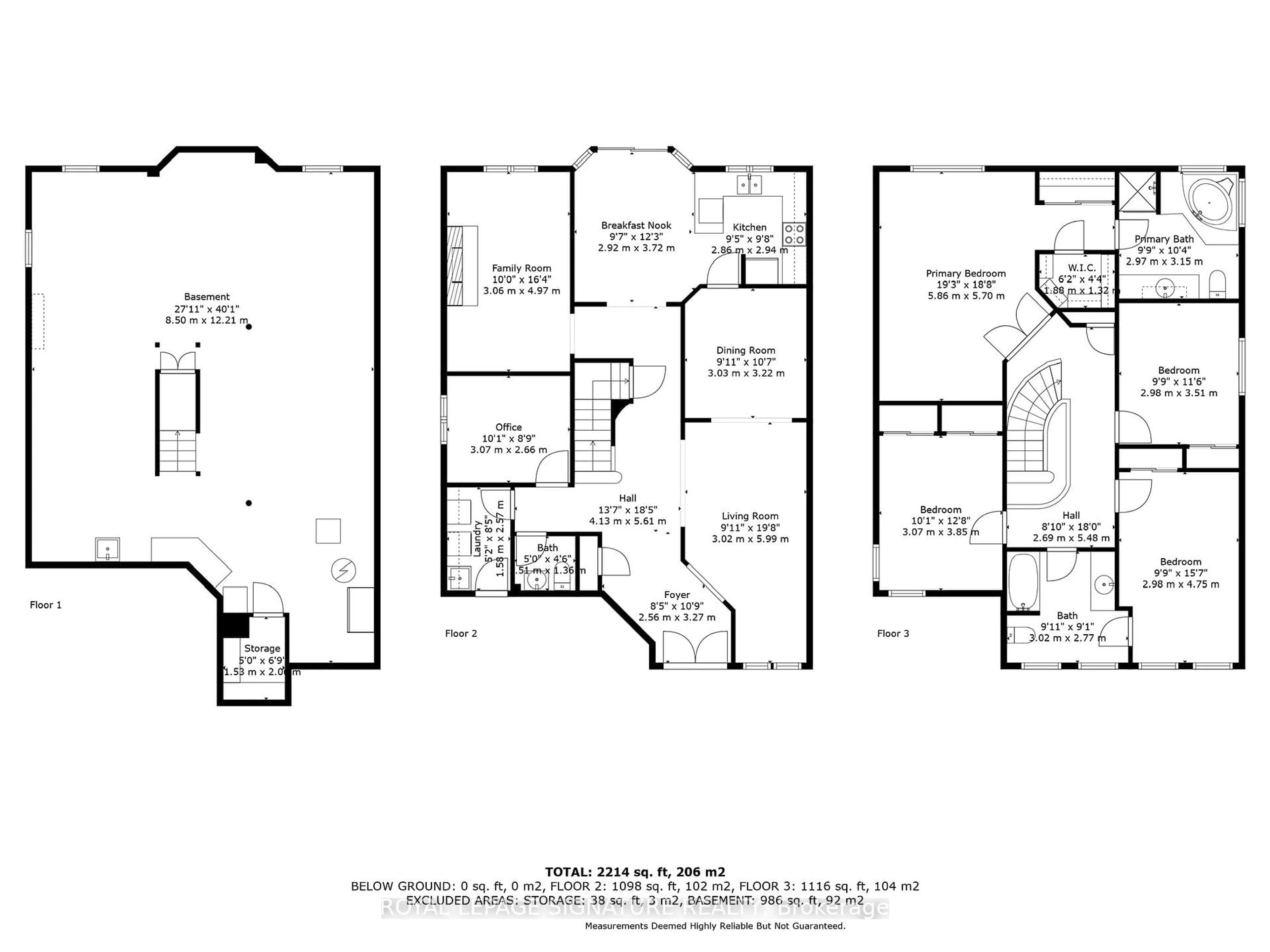 Floor plan for 35 Valleywood Dr, Whitby Ontario L1R 2J6