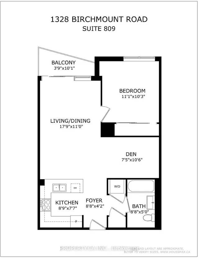 Additional property image - 1328 Birchmount Rd Unit 809
