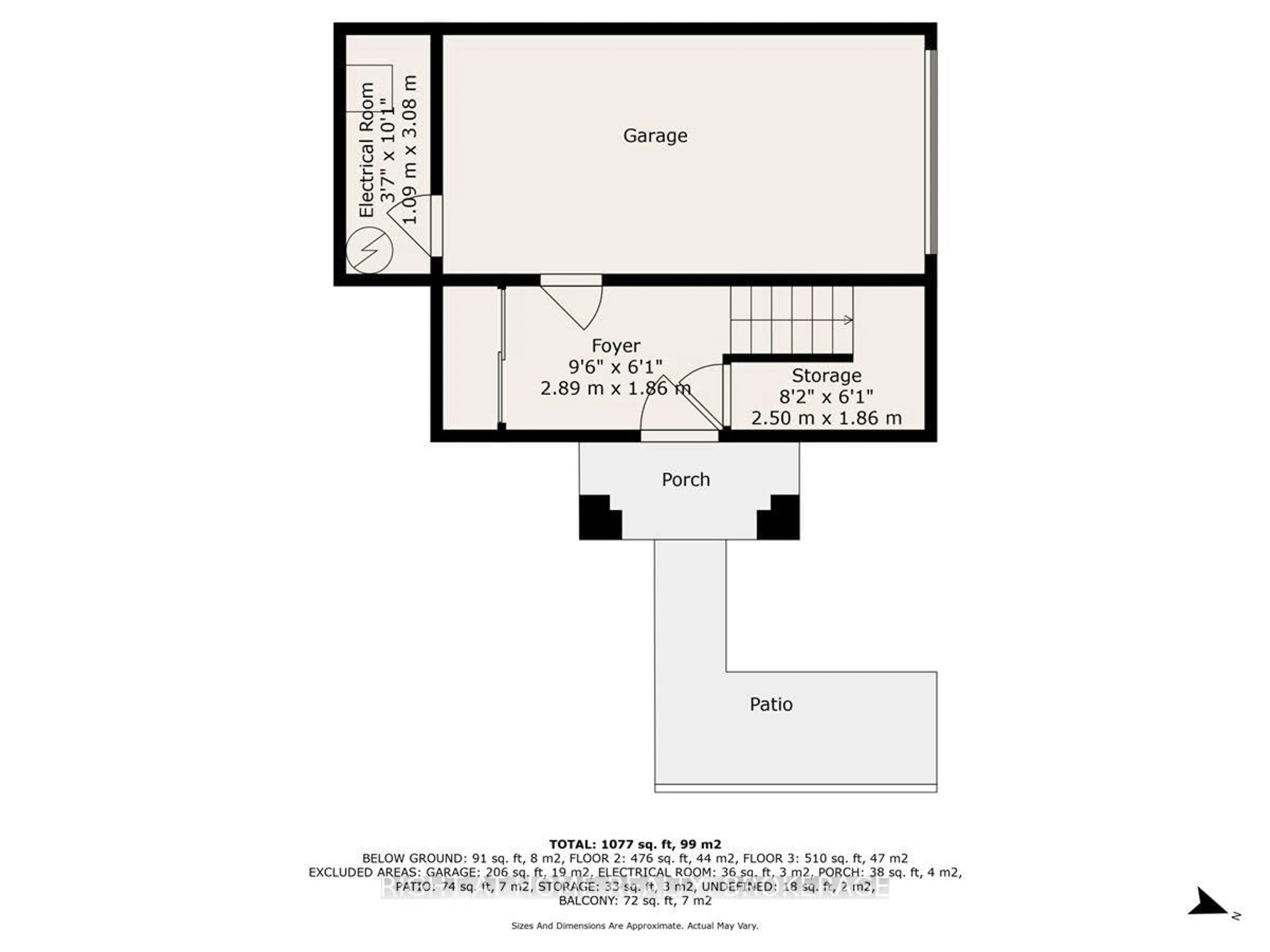 Floor plan for 1534 Bloor St, Clarington Ontario L1E 0G9