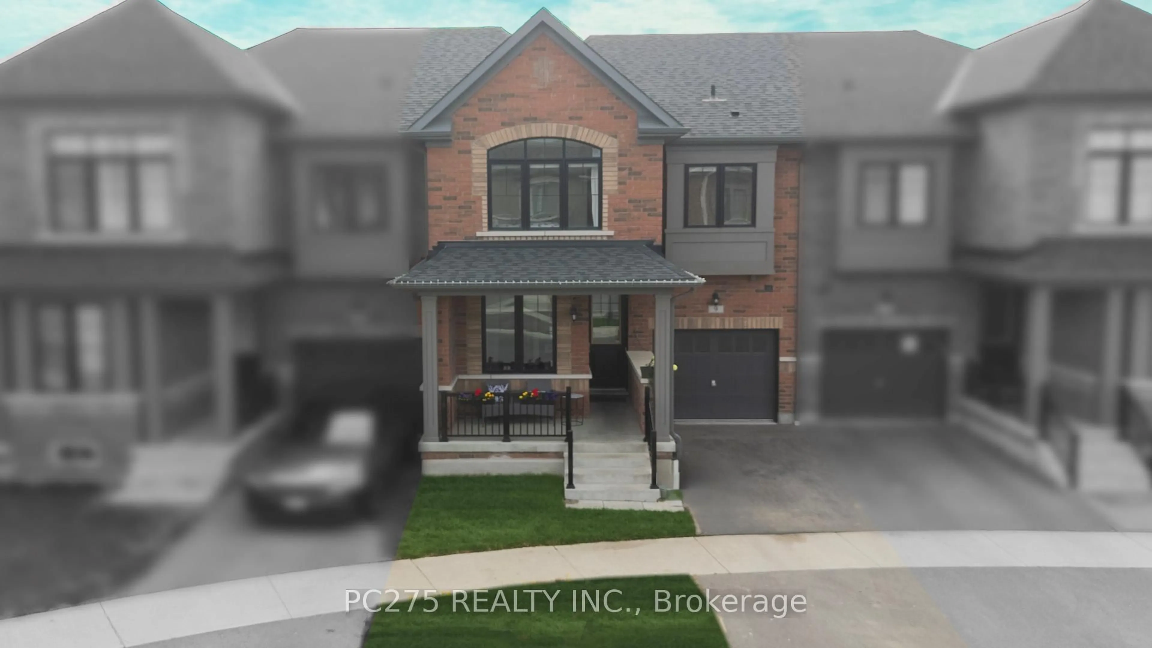Home with brick exterior material, street for 9 Swordfish Dr, Whitby Ontario L1P 0K6