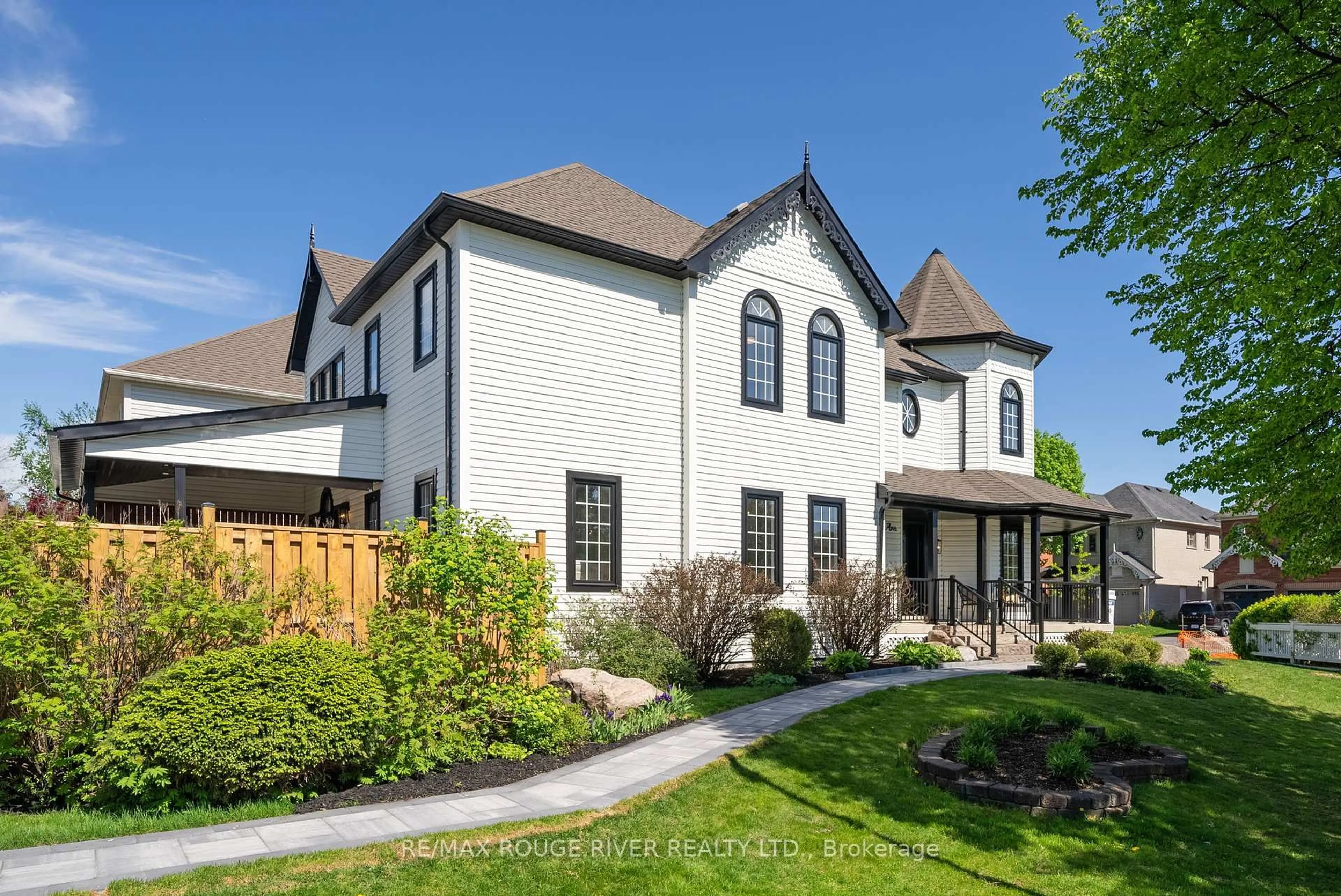 Home with brick exterior material, street for 10 Sawyer Ave, Whitby Ontario L1M 1C7