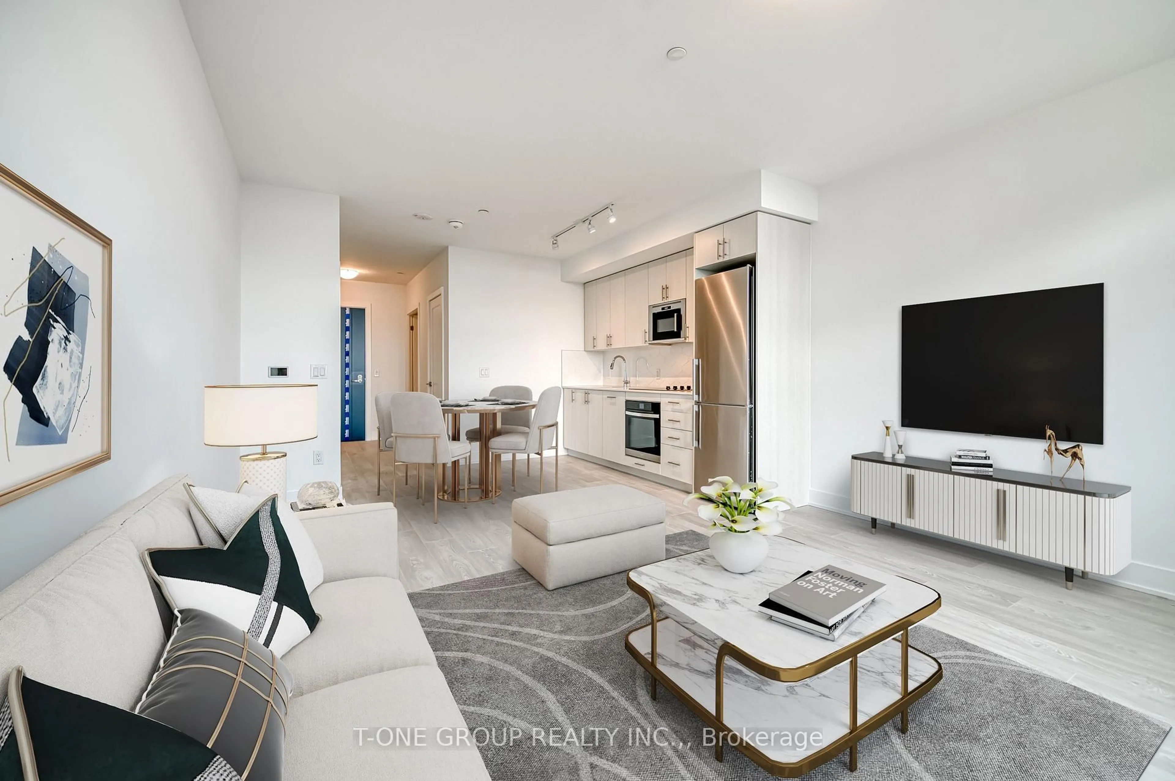 Living room with furniture, unknown for 2545 Simcoe St #1909, Oshawa Ontario L1H 7K4