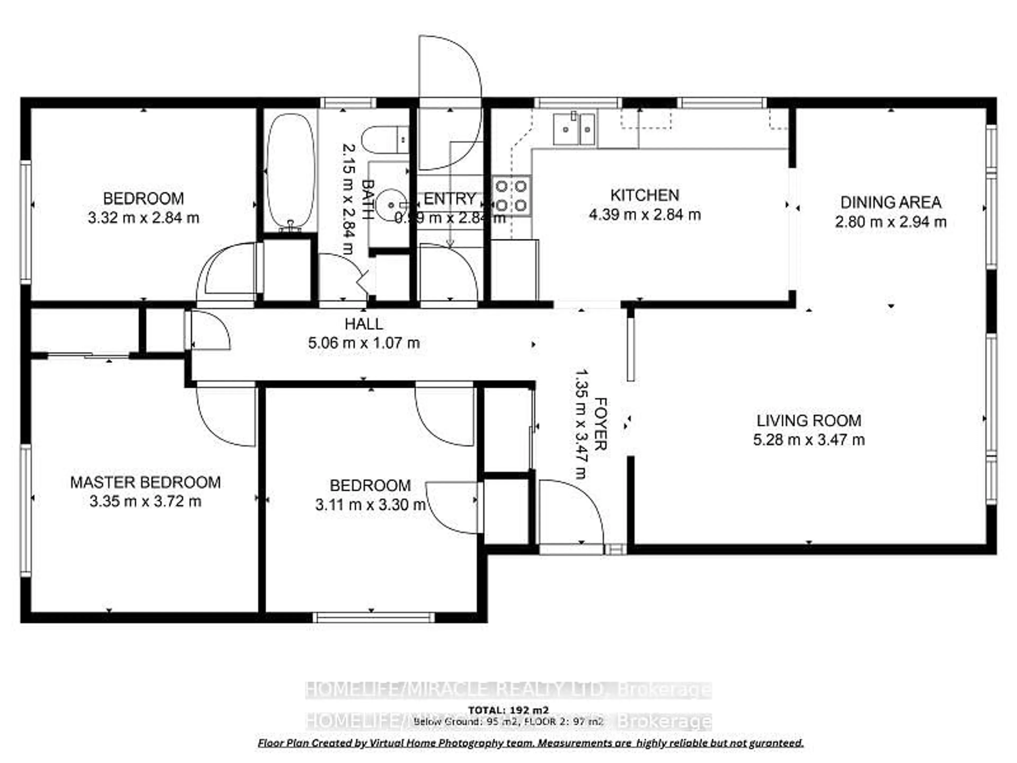 Floor plan for 90 Deanvar Ave, Toronto Ontario M1R 2N3