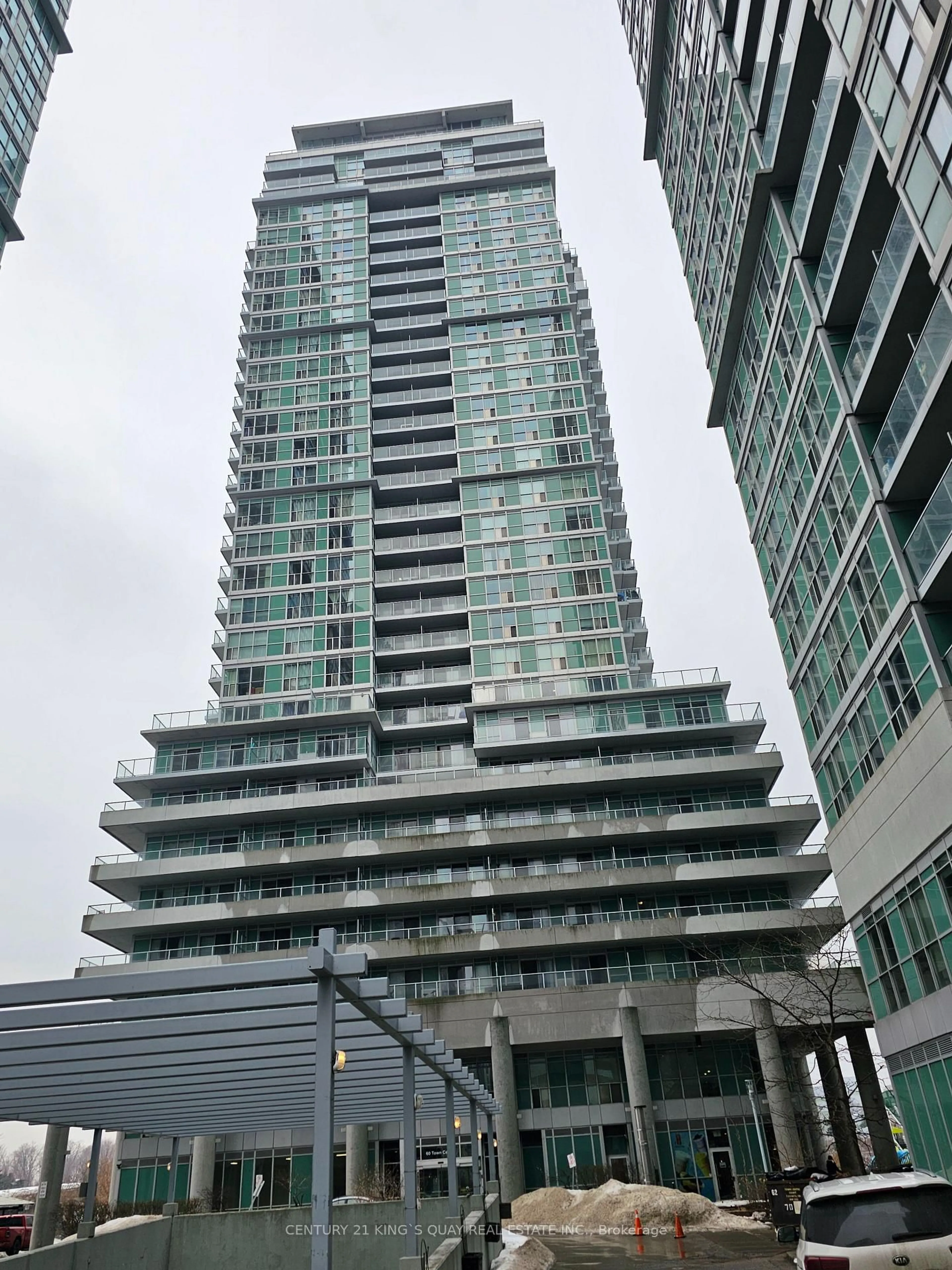 Indoor foyer for 60 Town Centre Crt #713, Toronto Ontario M1P 0B1