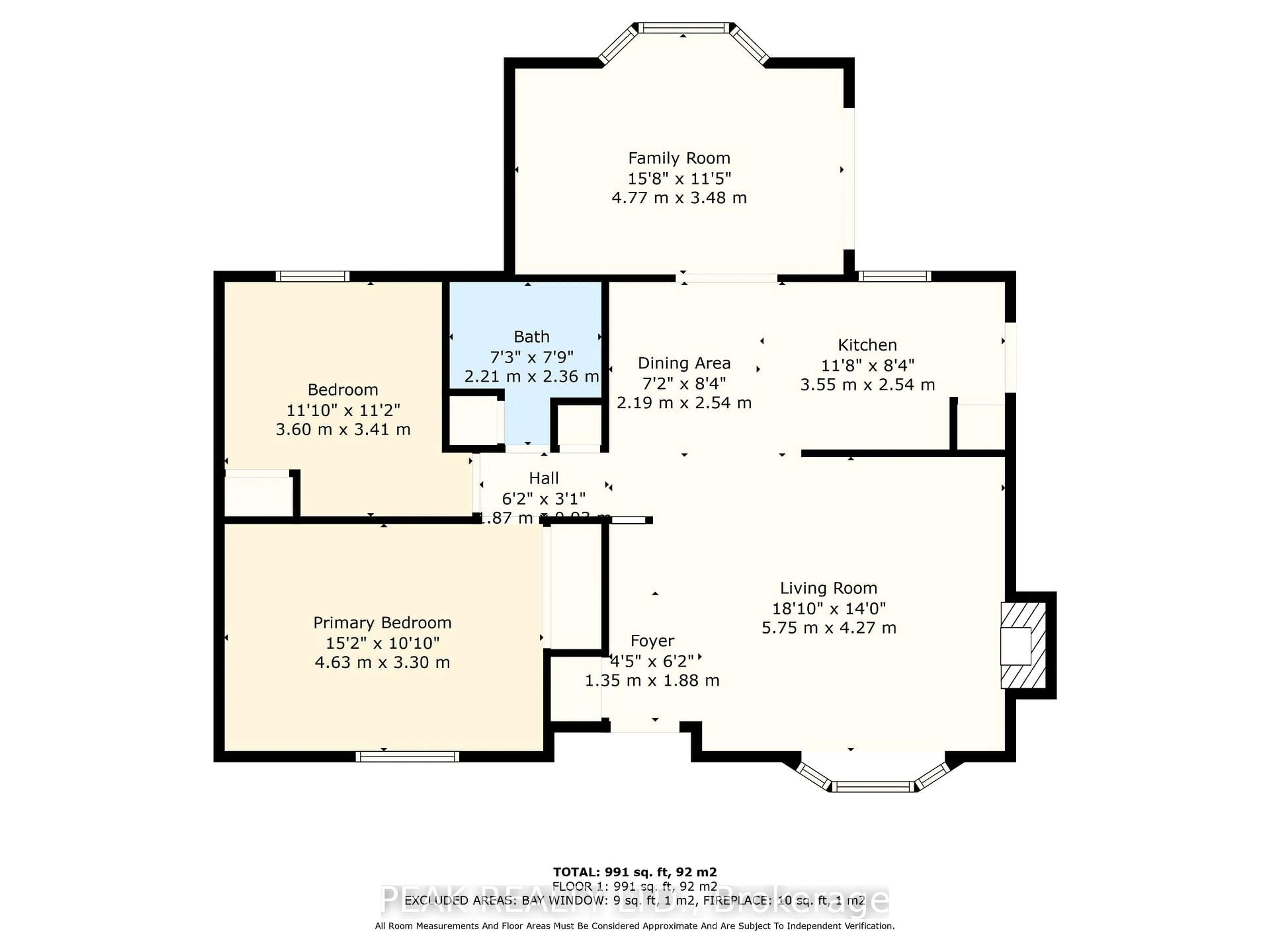 Floor plan for 71 Bluffs Rd, Clarington Ontario L1B 1A6