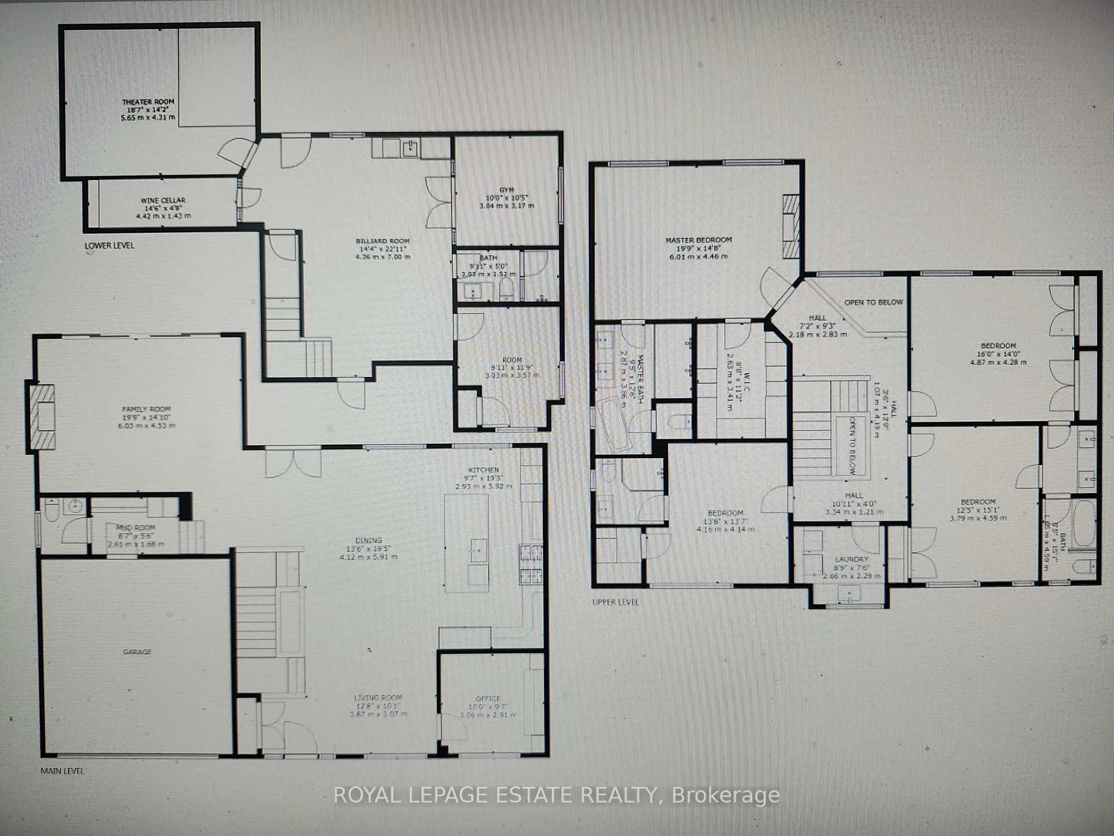 Floor plan for 23 West Hill Dr, Toronto Ontario M1E 3T4
