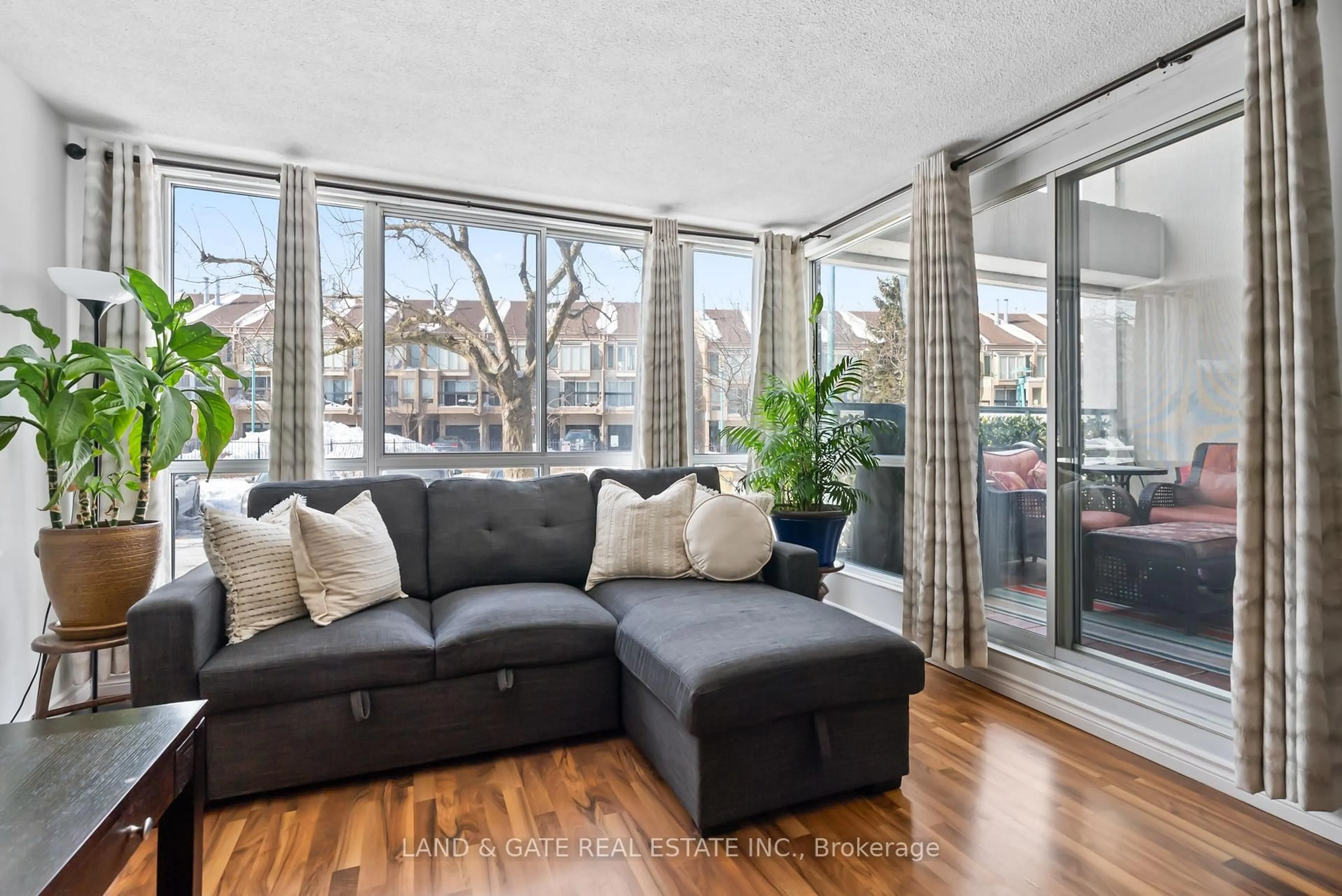 Living room with furniture, unknown for 25 Cumberland Lane #112, Ajax Ontario L1S 7K1