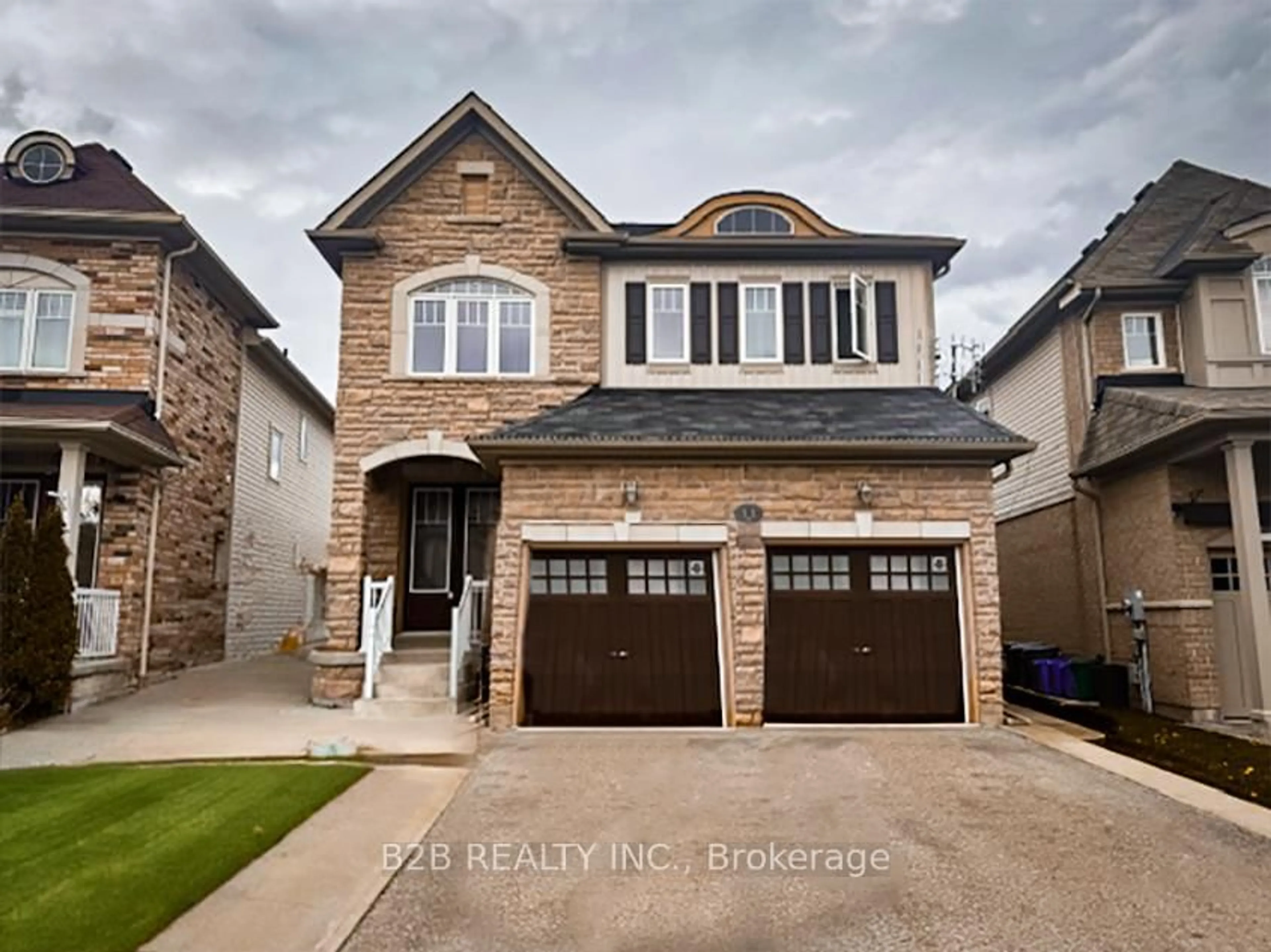 Home with brick exterior material, street for 11 Woolacott Lane, Clarington Ontario L1C 0J4