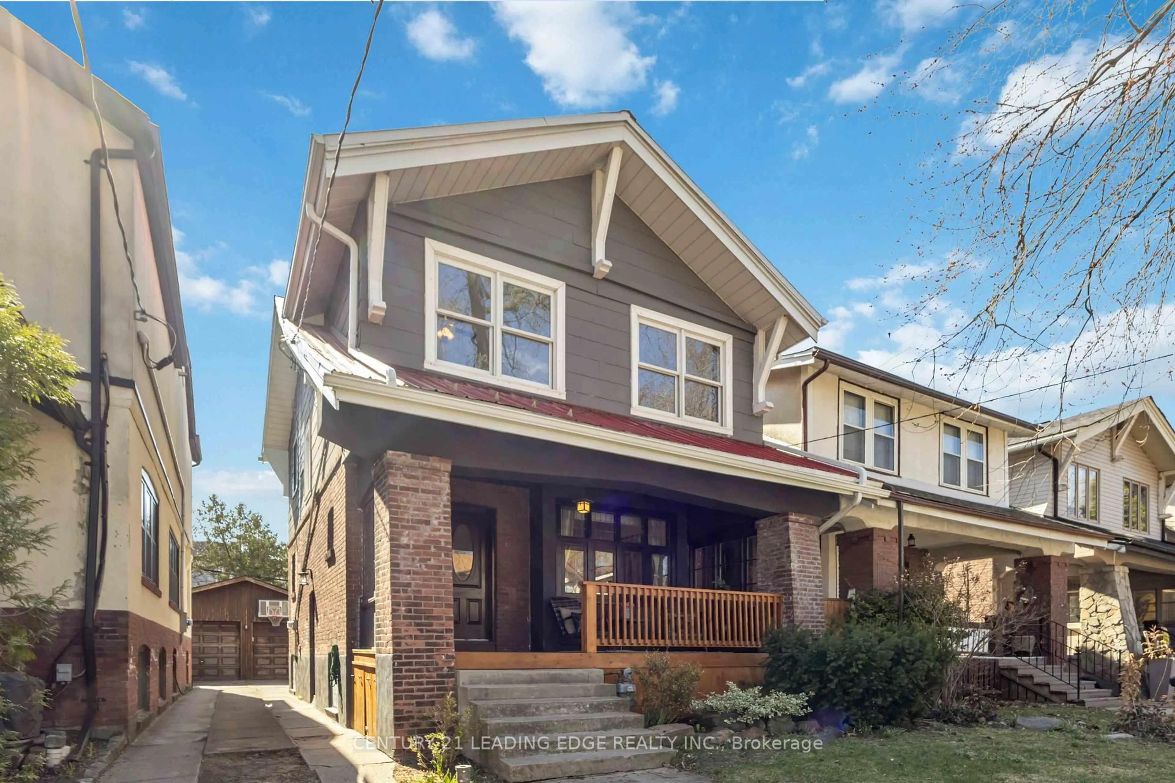 Home with brick exterior material, street for 22 Oakdene Cres, Toronto Ontario M4J 4H9