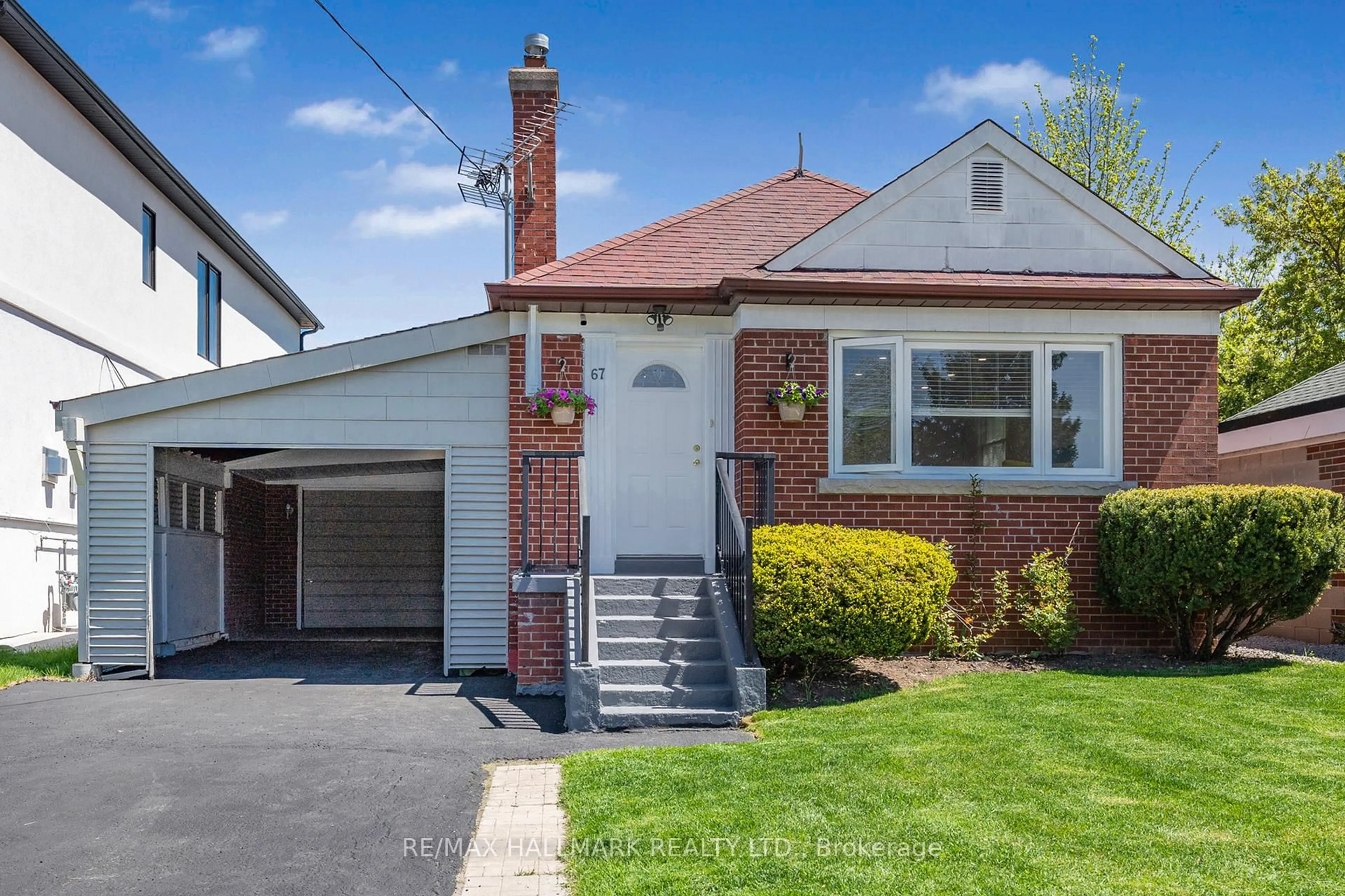 Home with brick exterior material, street for 67 Princemere Cres, Toronto Ontario M1R 3X1