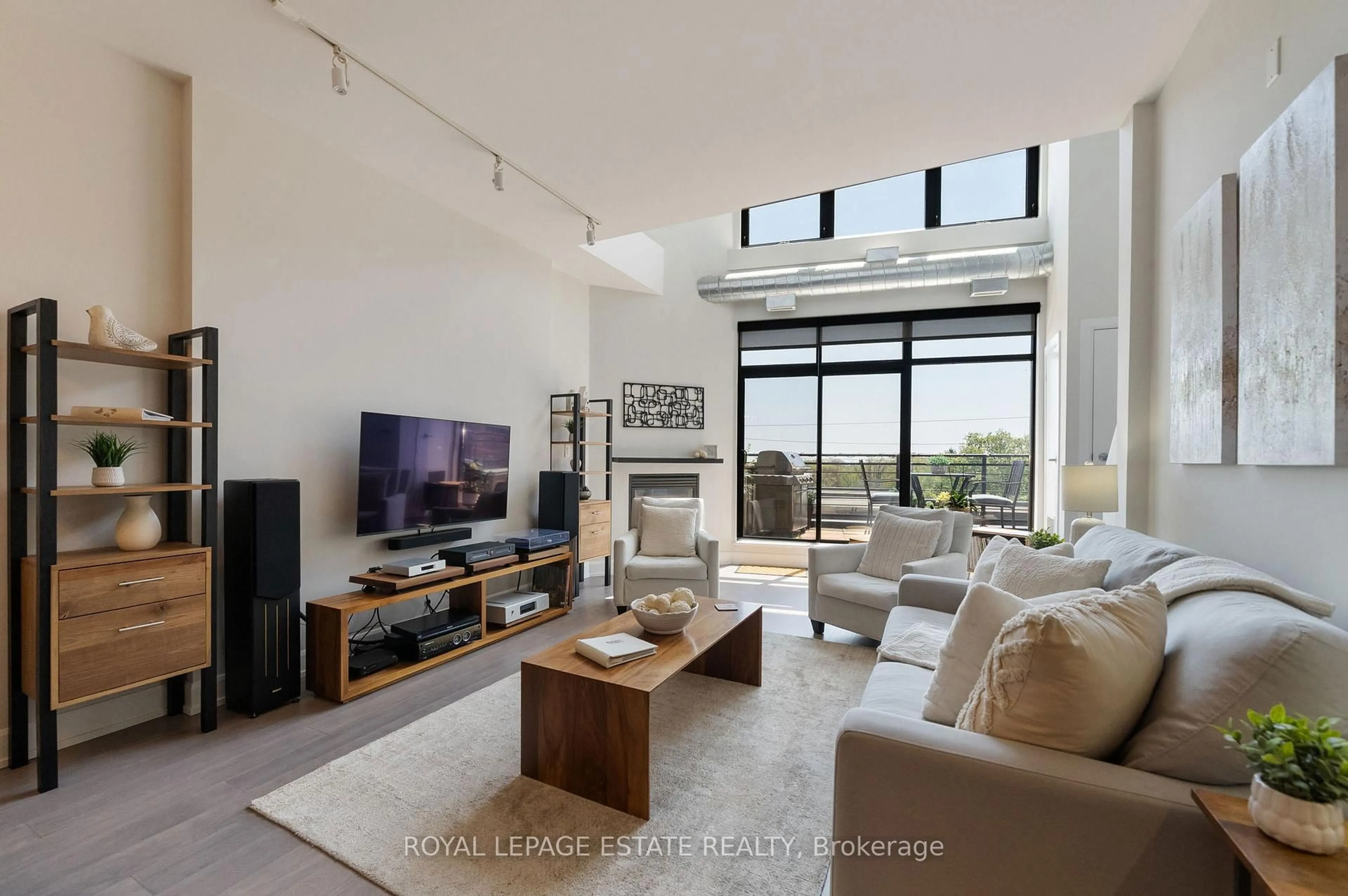 Living room with furniture, unknown for 160 Fallingbrook Rd #409, Toronto Ontario M1N 0A1