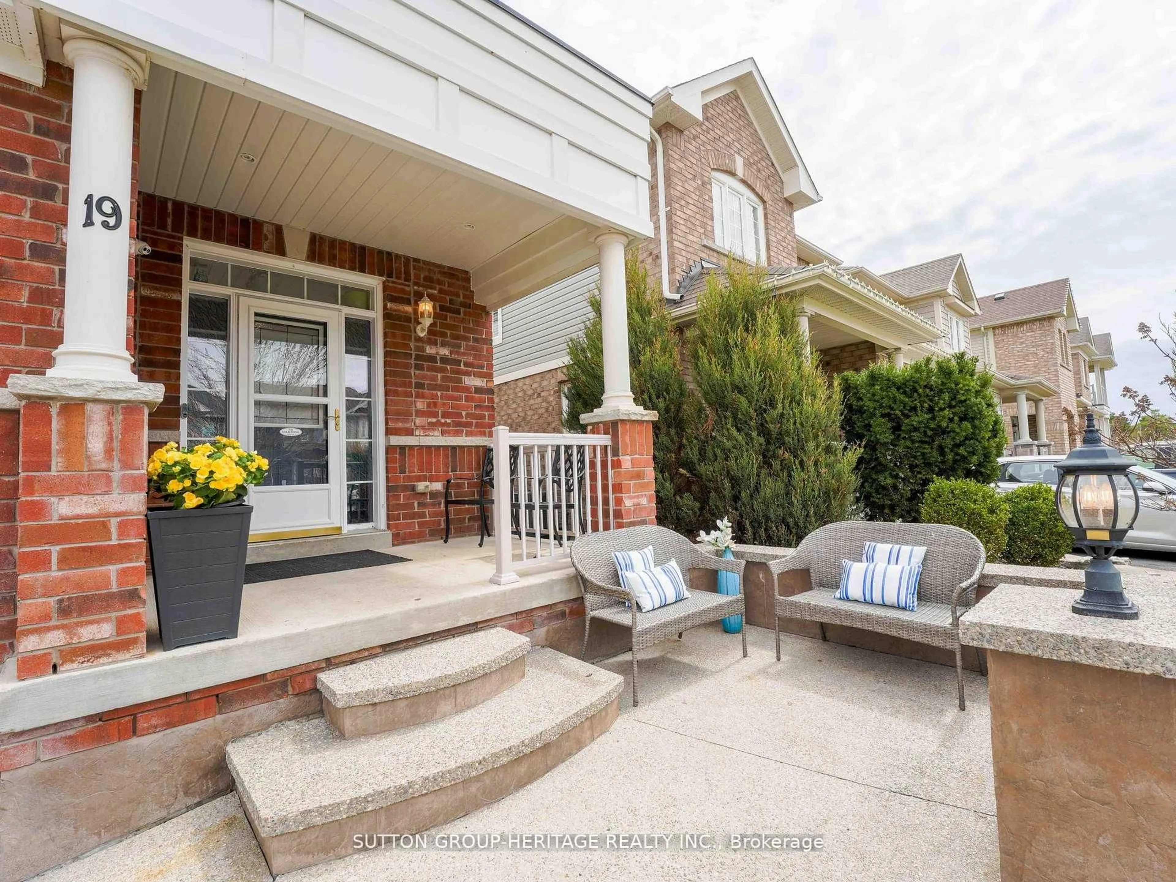 Home with brick exterior material, street for 19 Arnold Johnston St, Clarington Ontario L1E 0C6
