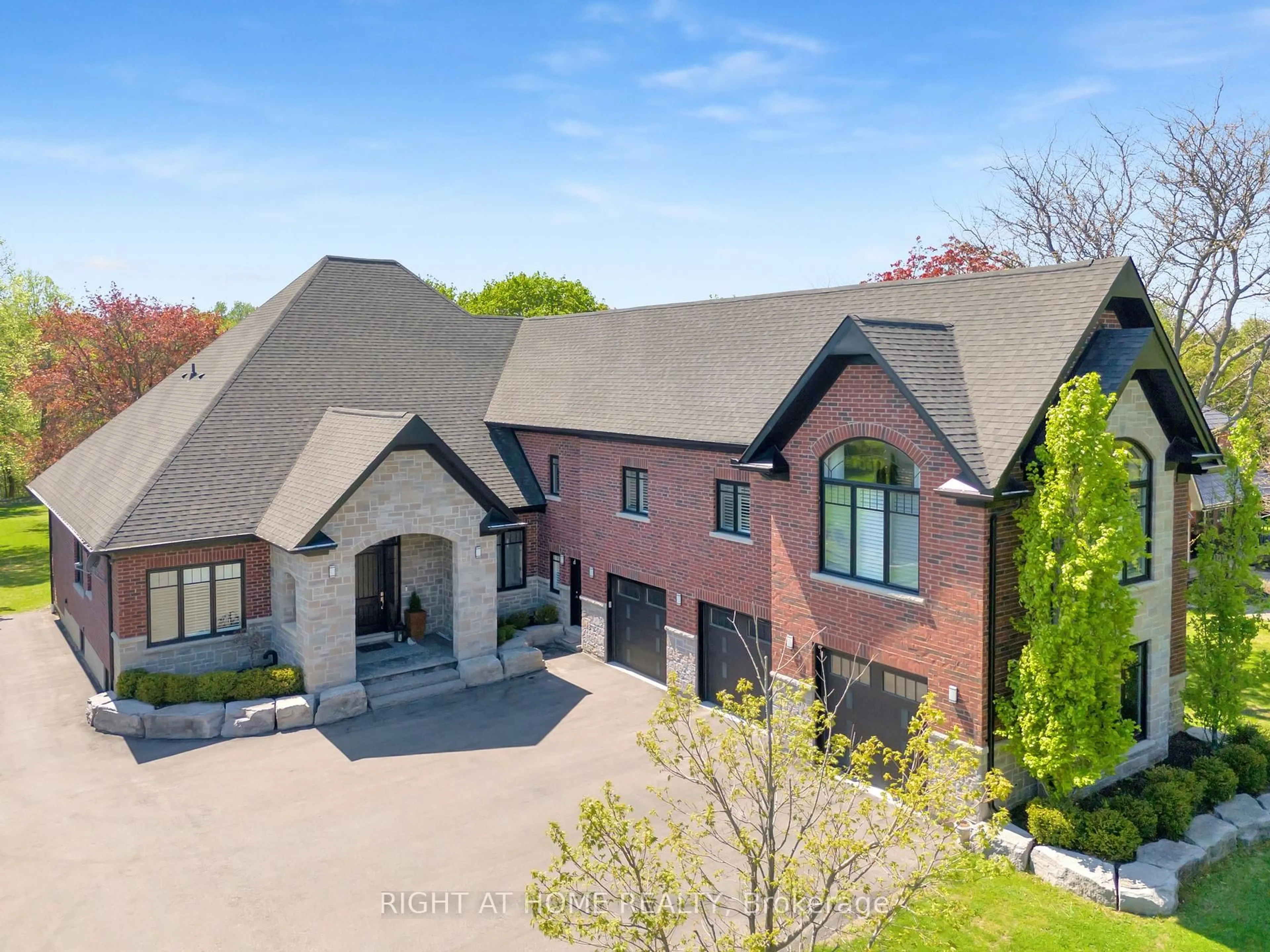 A pic from outside/outdoor area/front of a property/back of a property/a pic from drone, unknown for 3634 Old Scugog Rd, Clarington Ontario L1C 4J2