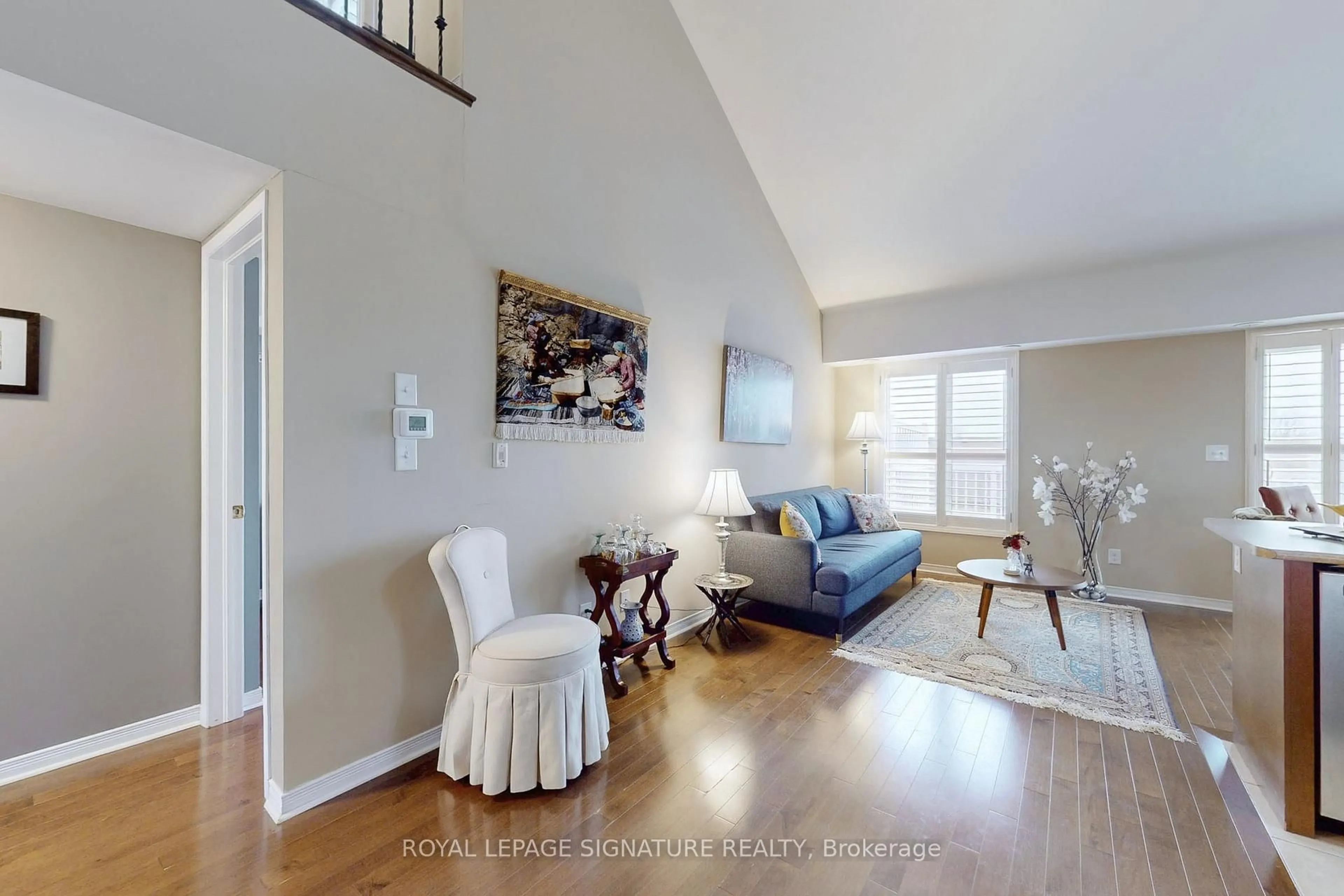 Living room with furniture, unknown for 649D Warden Ave #24, Toronto Ontario M1L 0E7