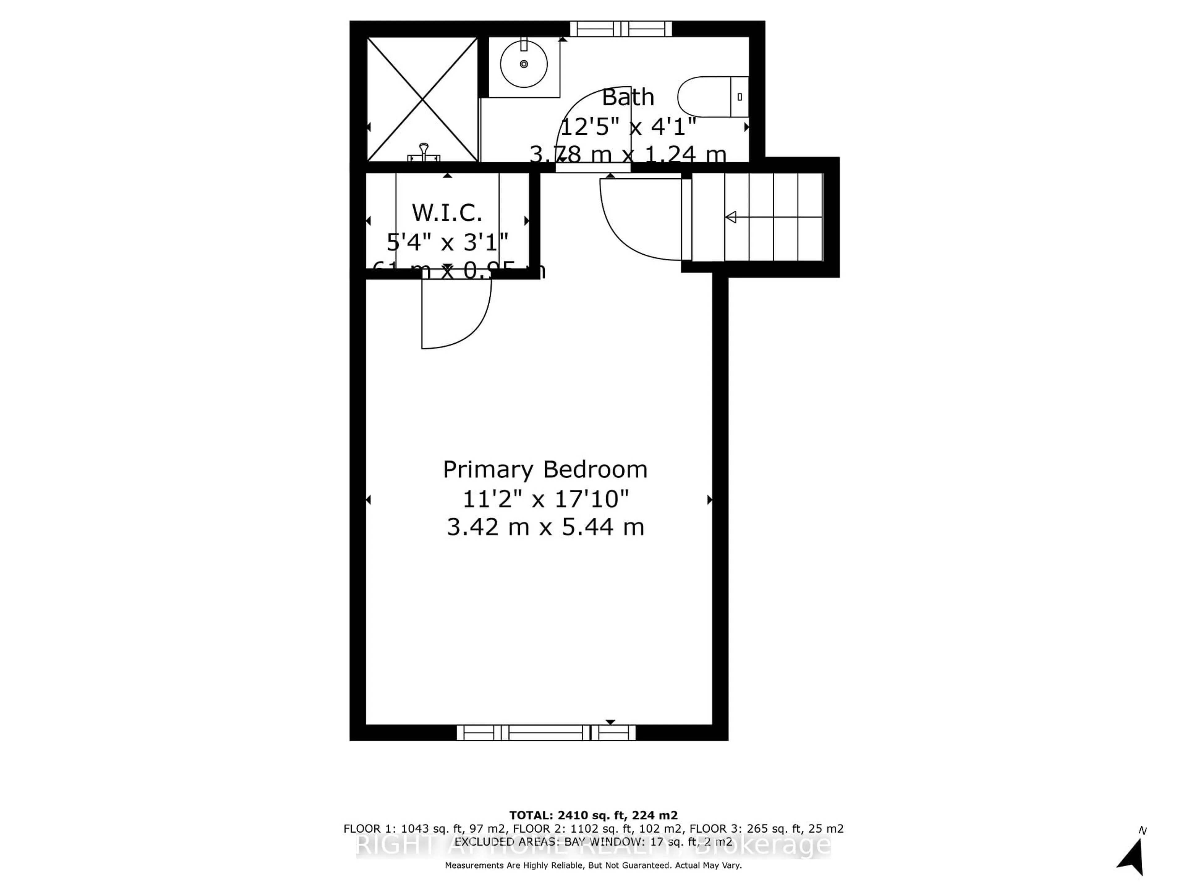 Floor plan for 14 Amulet St, Toronto Ontario M1T 2E4