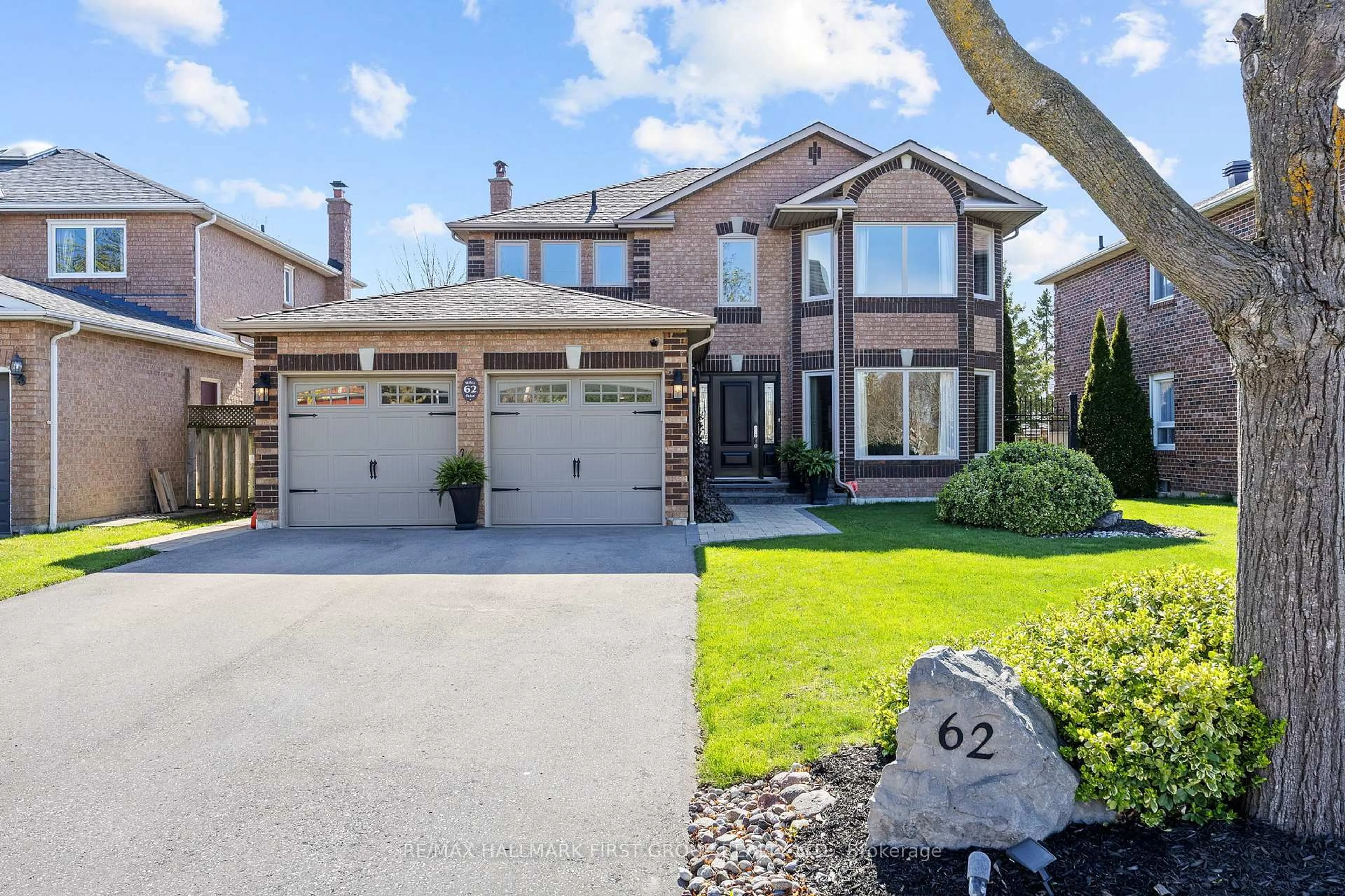 Home with brick exterior material, street for 62 Wilce Dr, Ajax Ontario L1T 3K2