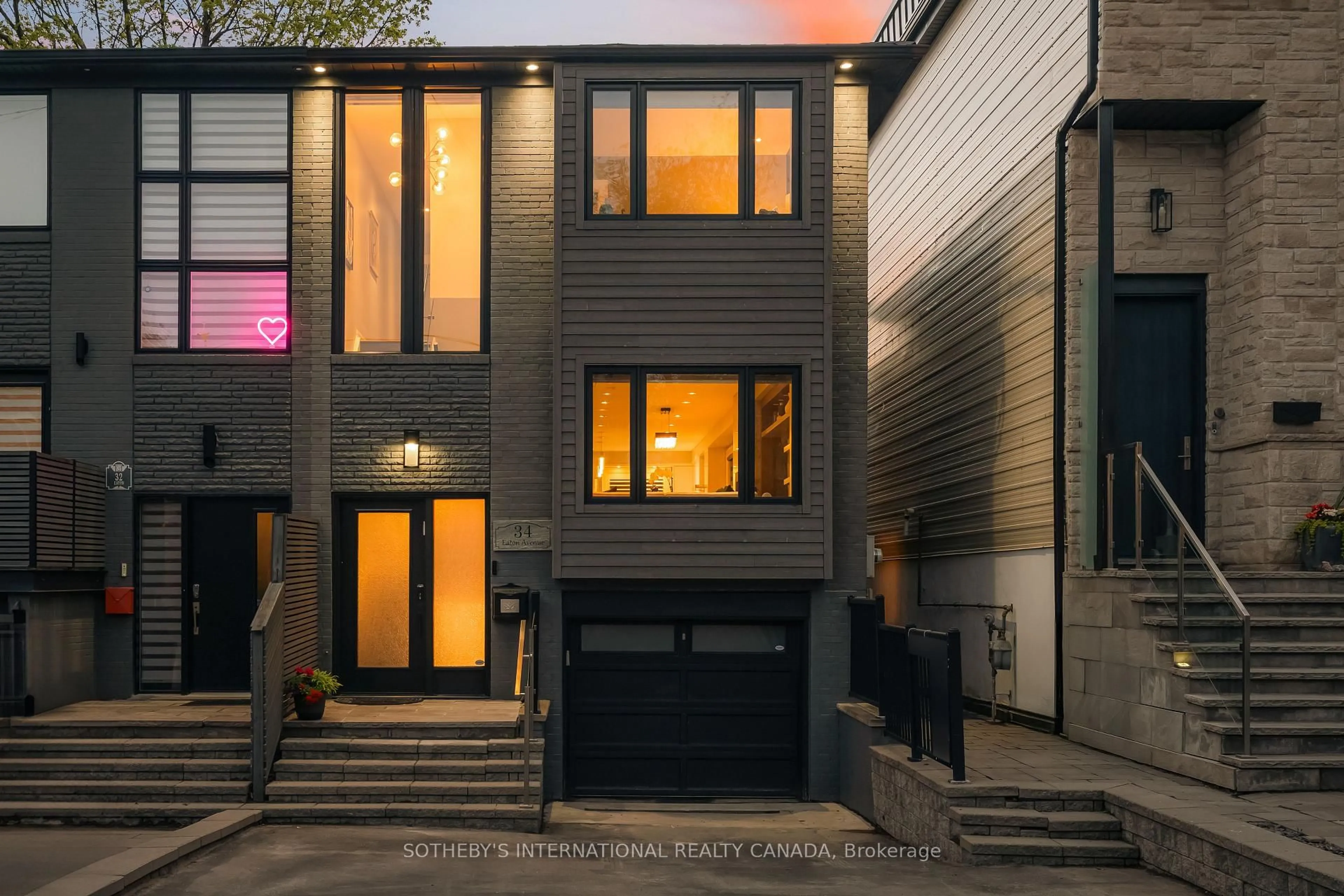 Home with brick exterior material, street for 34 Eaton Ave, Toronto Ontario M4J 2Z5