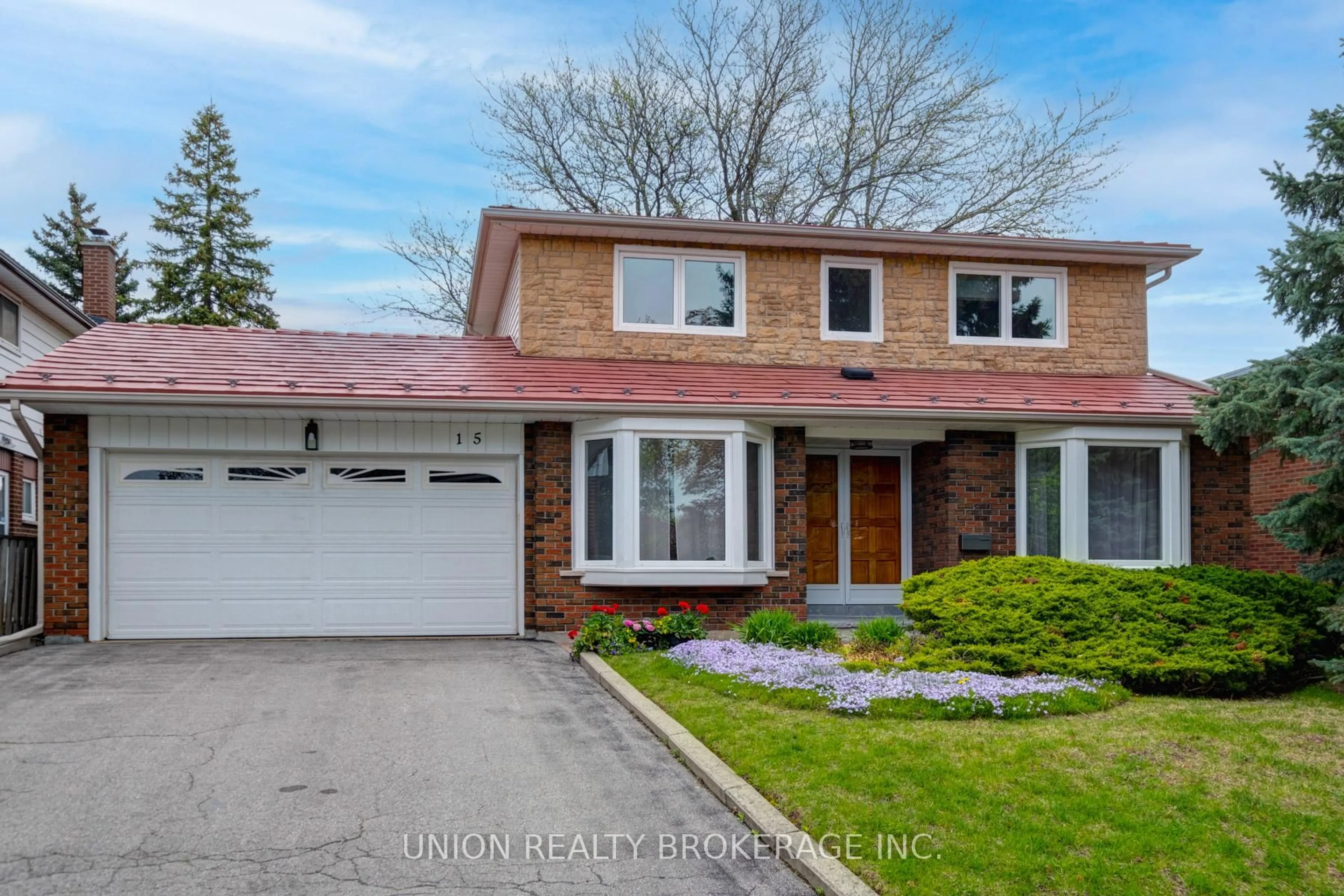 Home with brick exterior material, street for 15 Charterhouse Rd, Toronto Ontario M1S 2T4