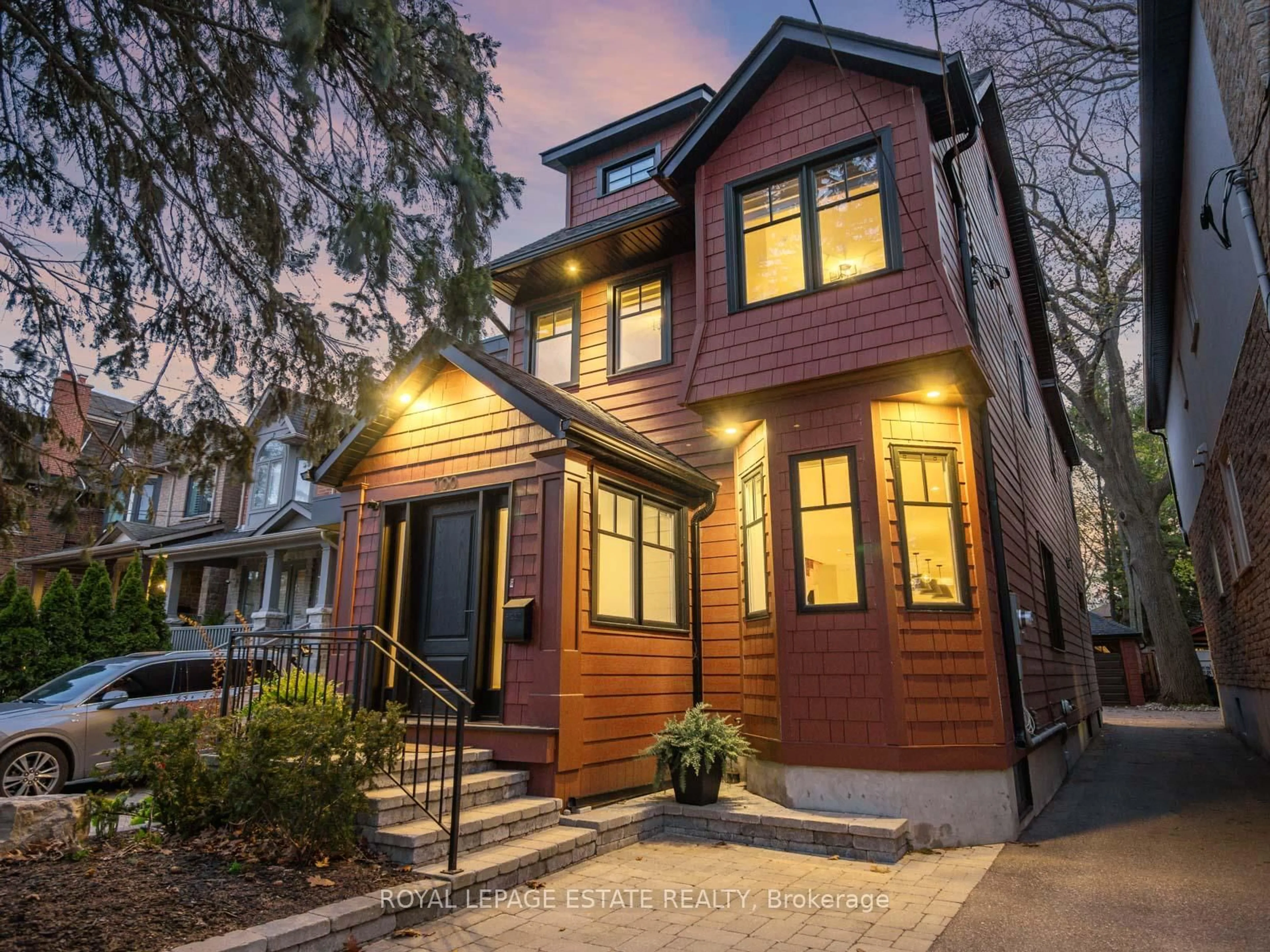 Home with brick exterior material, street for 100 Blantyre Ave, Toronto Ontario M1N 2R5