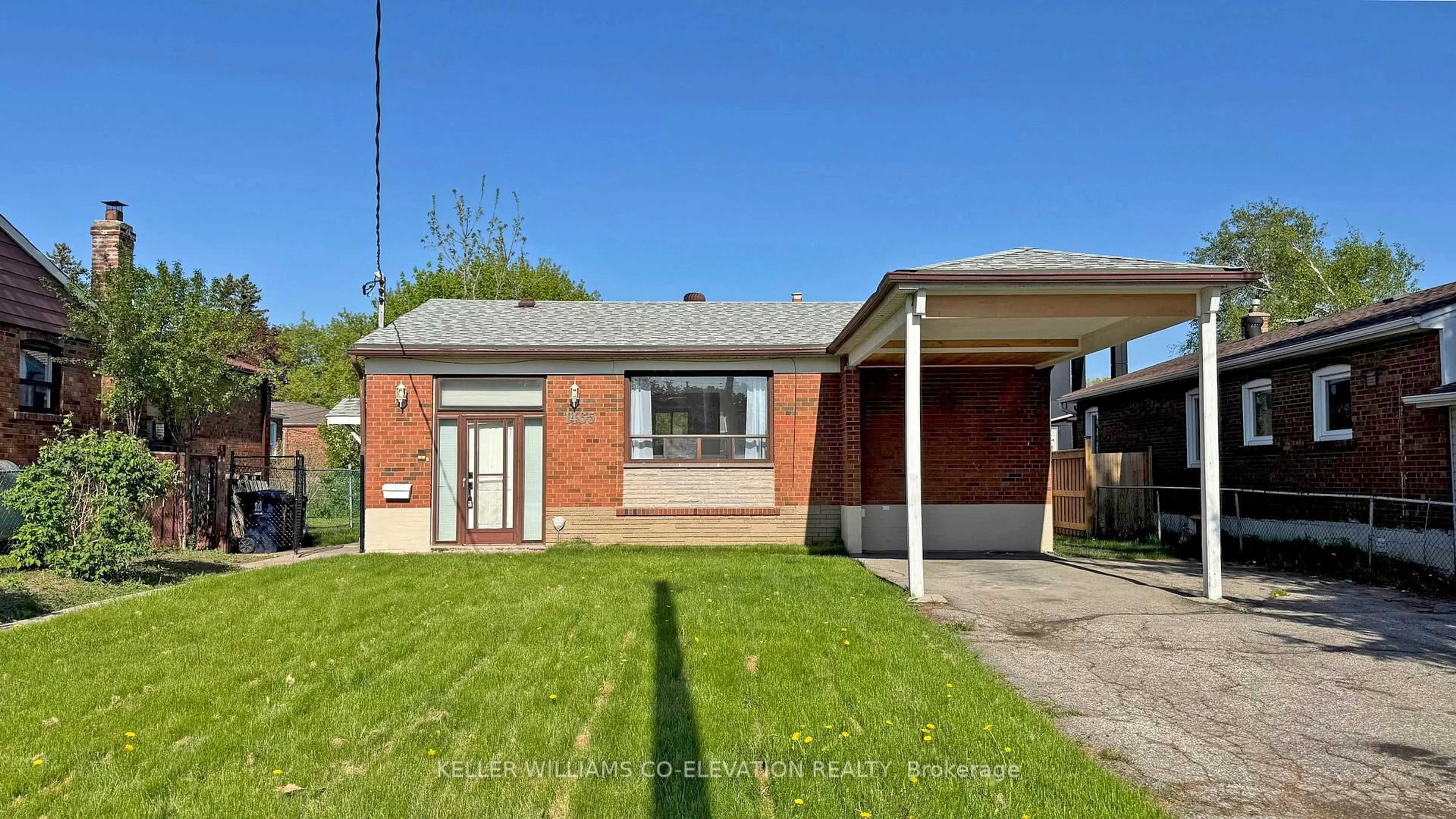 Home with brick exterior material, street for 1465 Danforth Rd, Toronto Ontario M1J 1H4