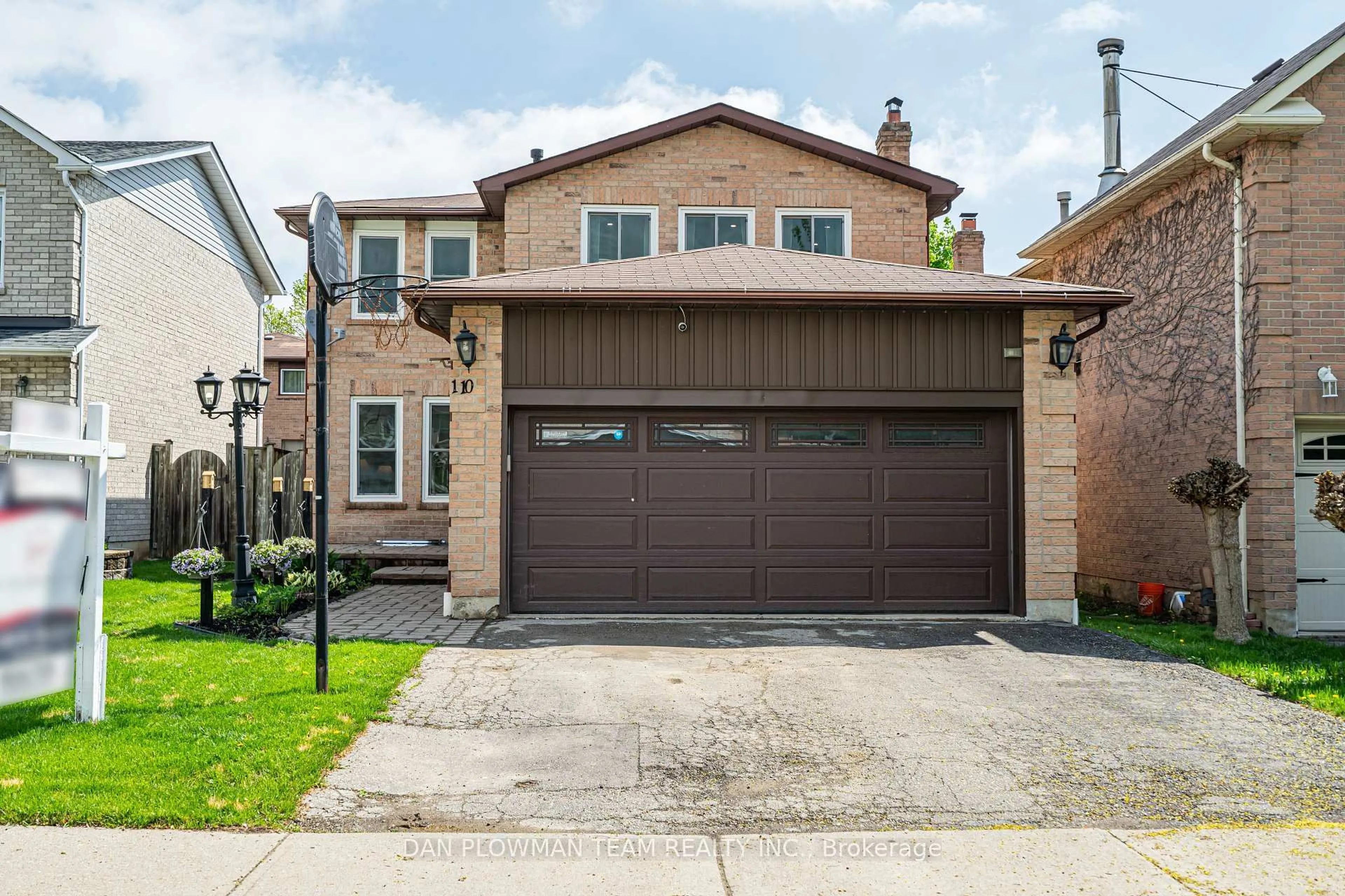 Home with brick exterior material, street for 110 Rotherglen Rd, Ajax Ontario L1T 1T3