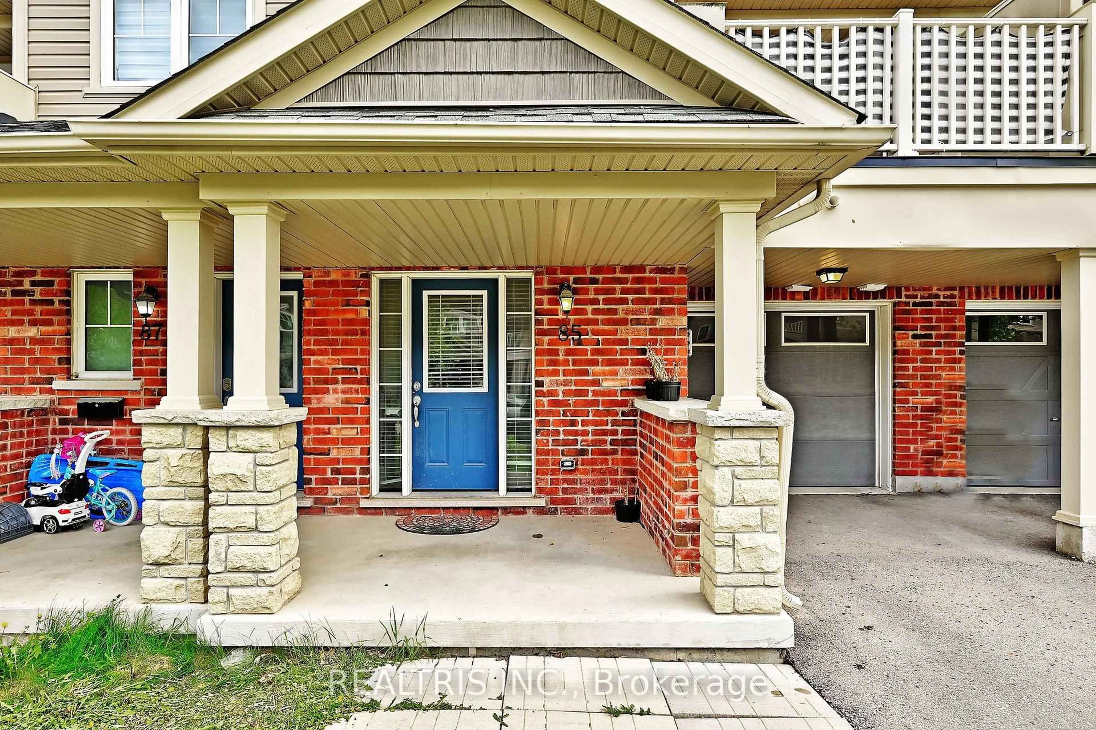 Home with brick exterior material, street for 85 Tabaret Cres, Oshawa Ontario L1L 0G5
