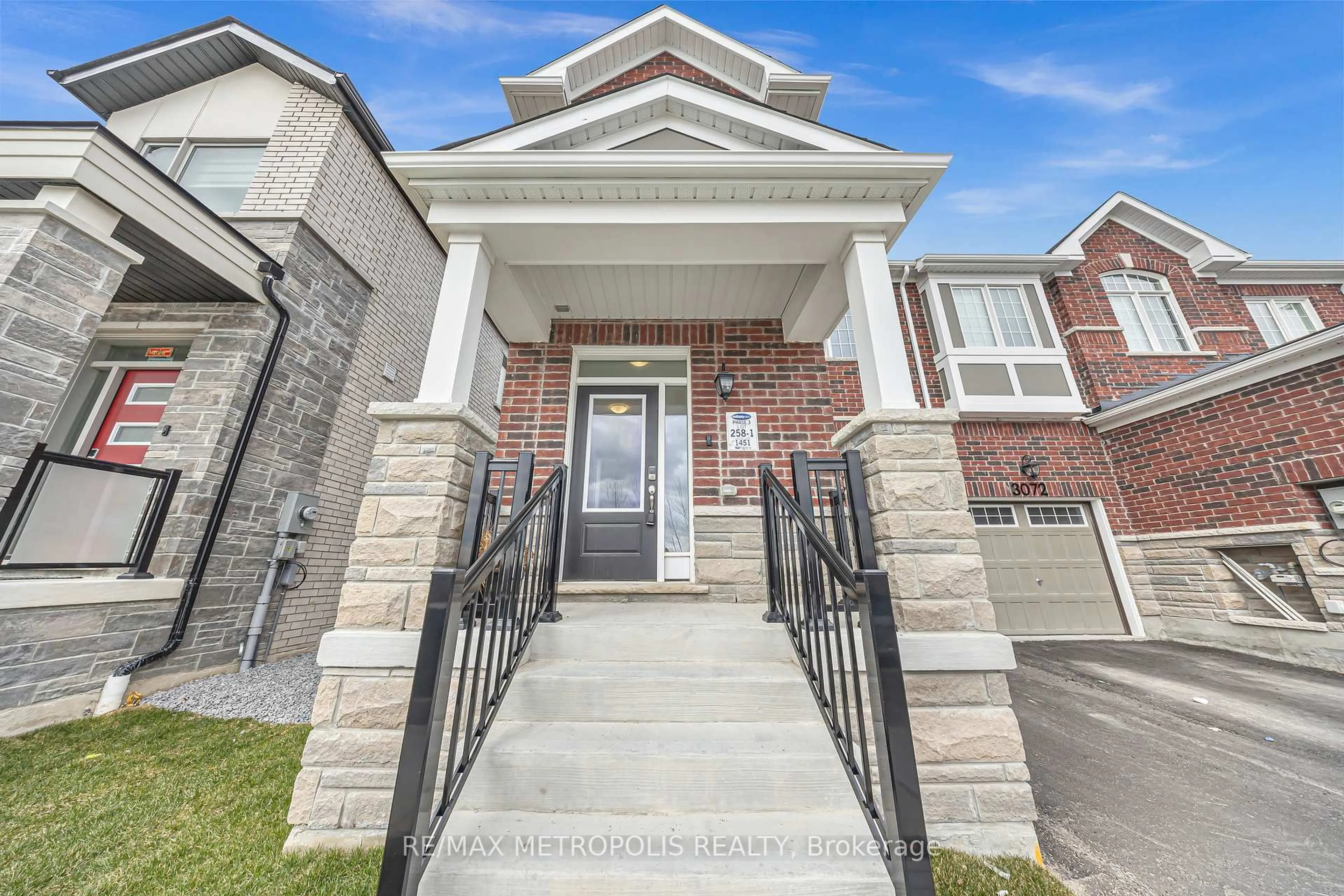 Home with brick exterior material, street for 3070 Sideline 16 N/A, Pickering Ontario L1Y 0B5