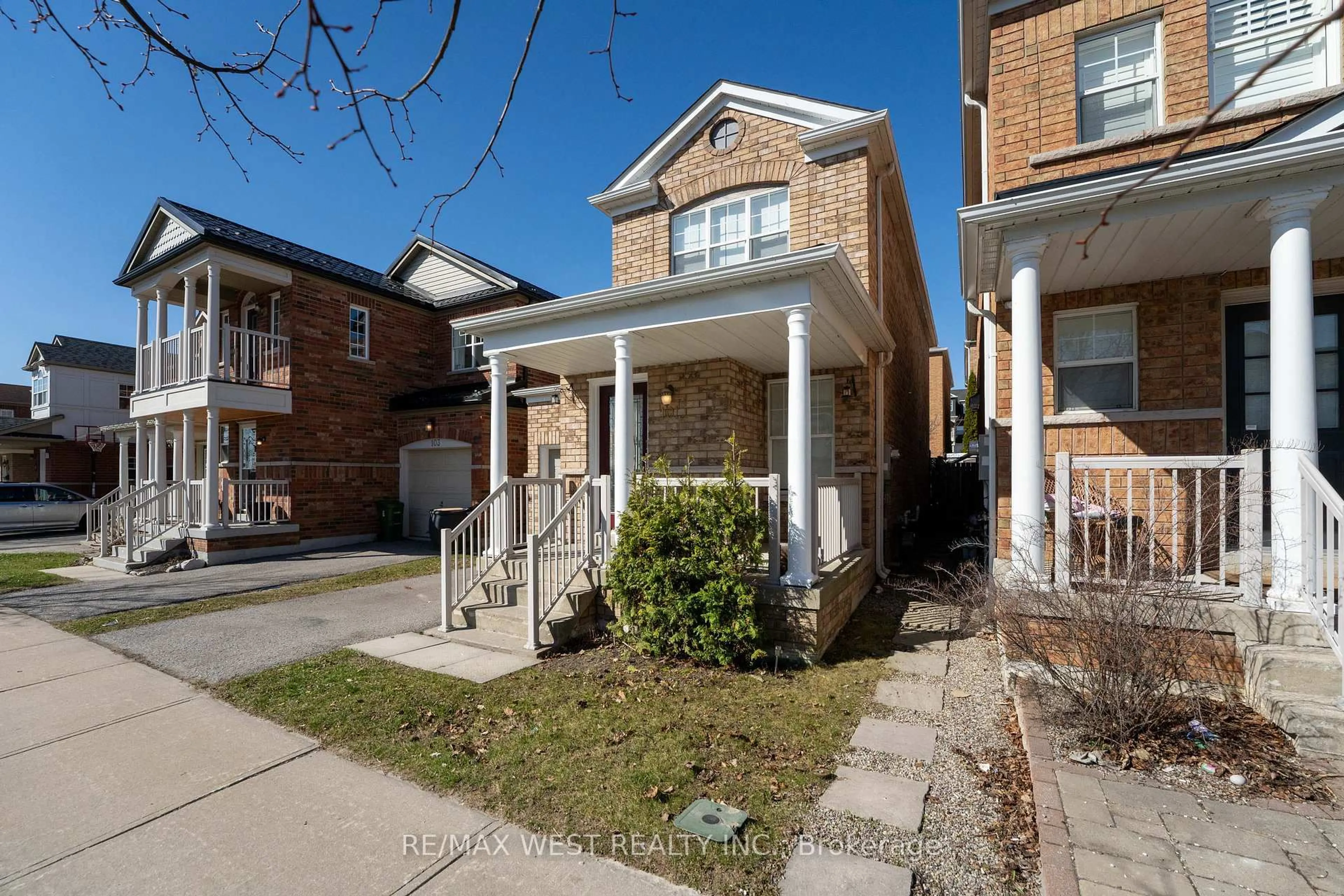 Home with brick exterior material, street for 101 Vessel Cres, Toronto Ontario M1C 5K5