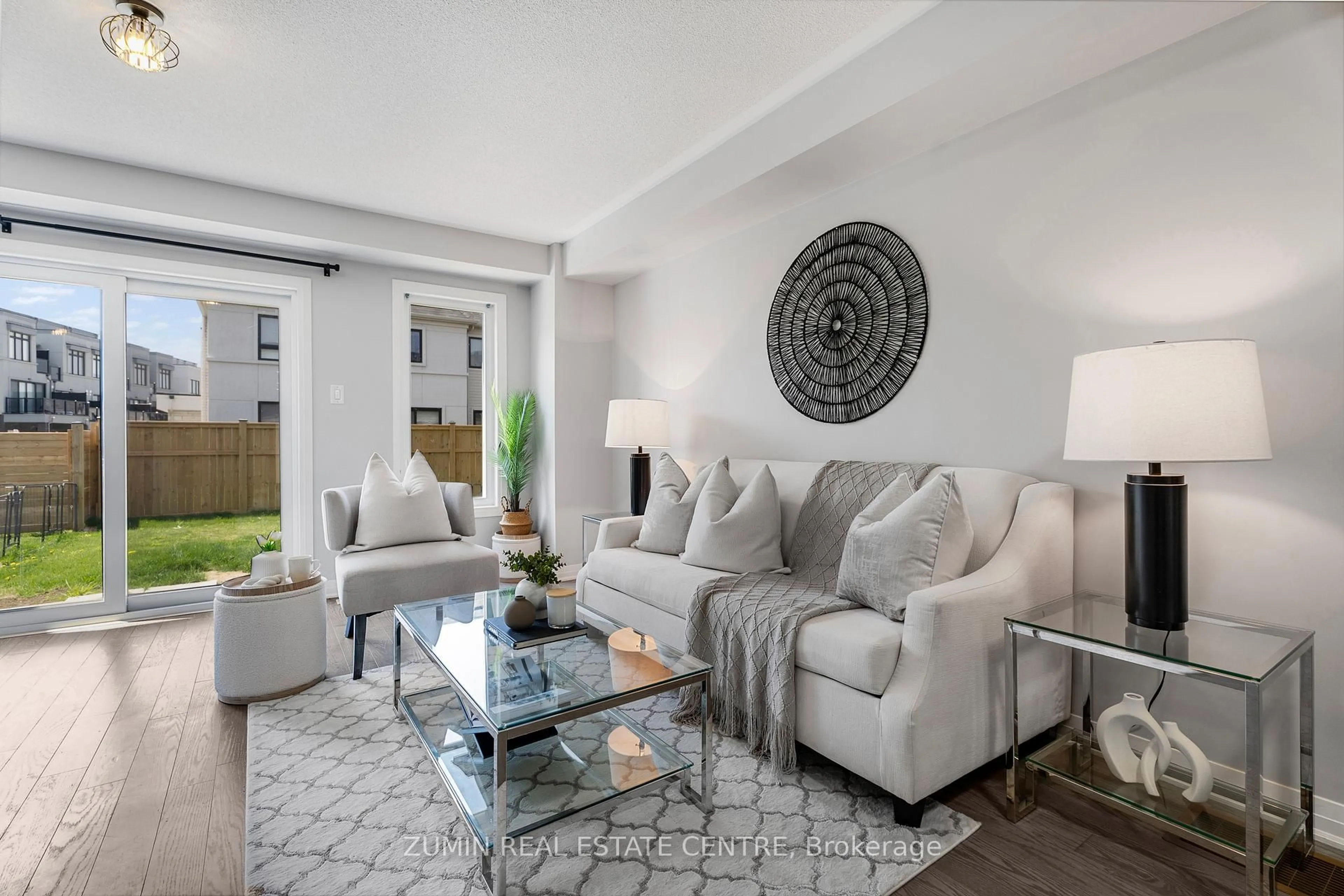 Living room with furniture, unknown for 20 Sailors Landing Dr, Clarington Ontario L1G 7G4