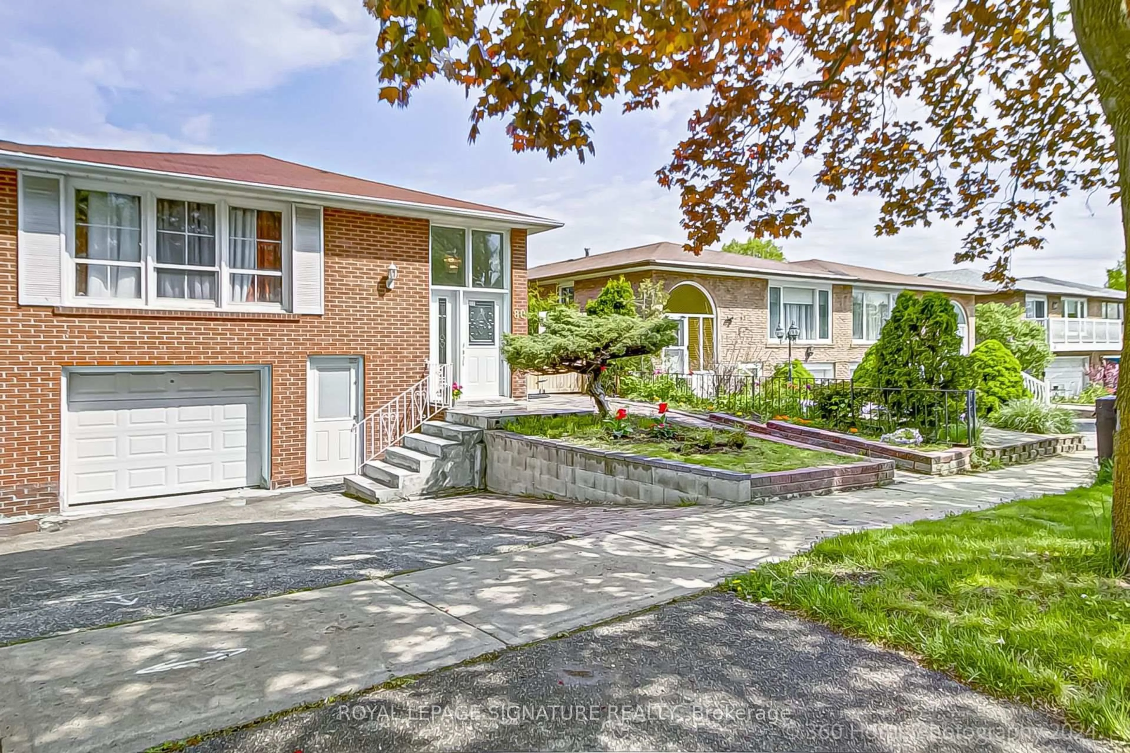 Home with brick exterior material, street for 80 Heaslip Terr, Toronto Ontario M1T 1W9