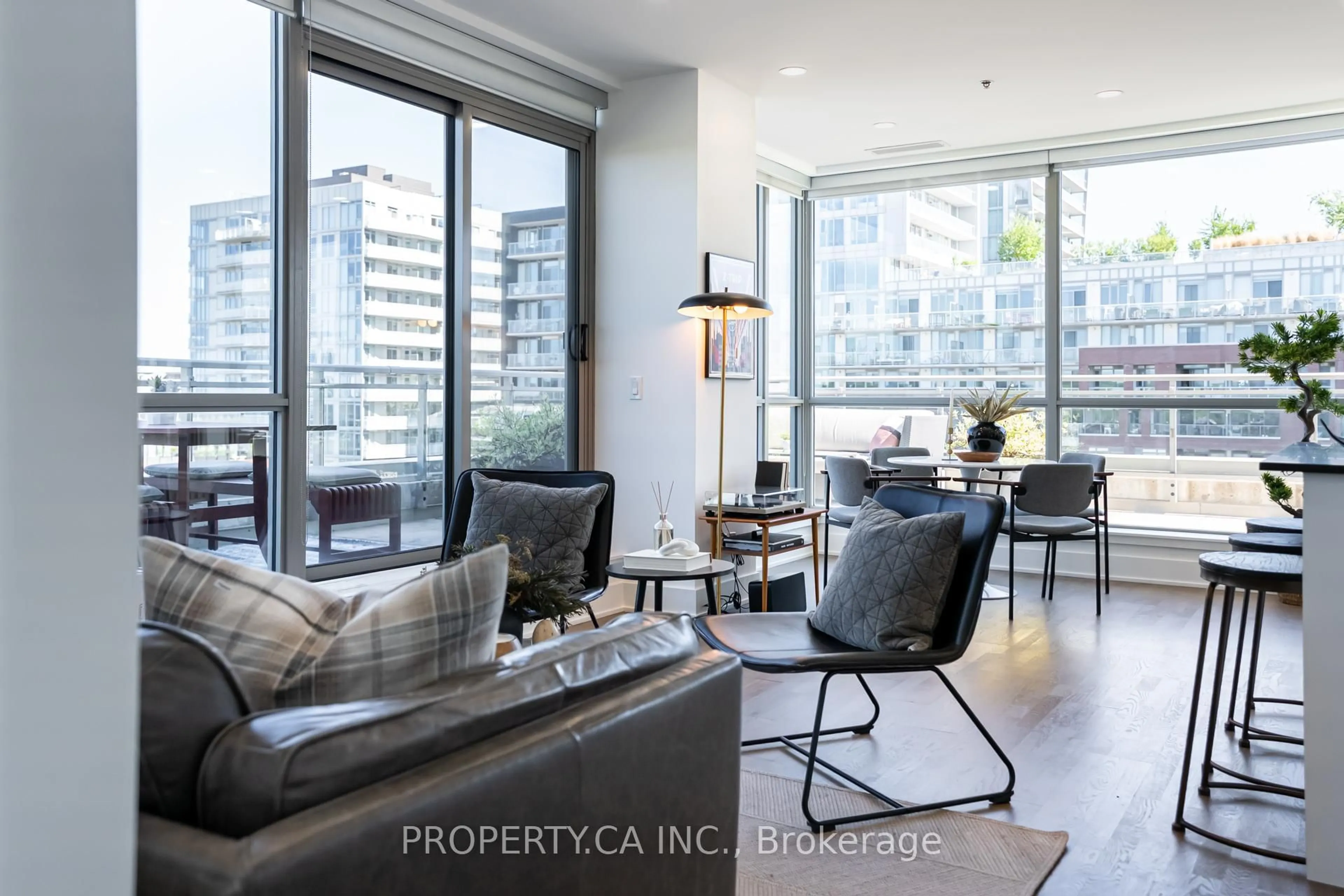 Living room with furniture, unknown for 630 Queen St #Ph807, Toronto Ontario M4M 1G3