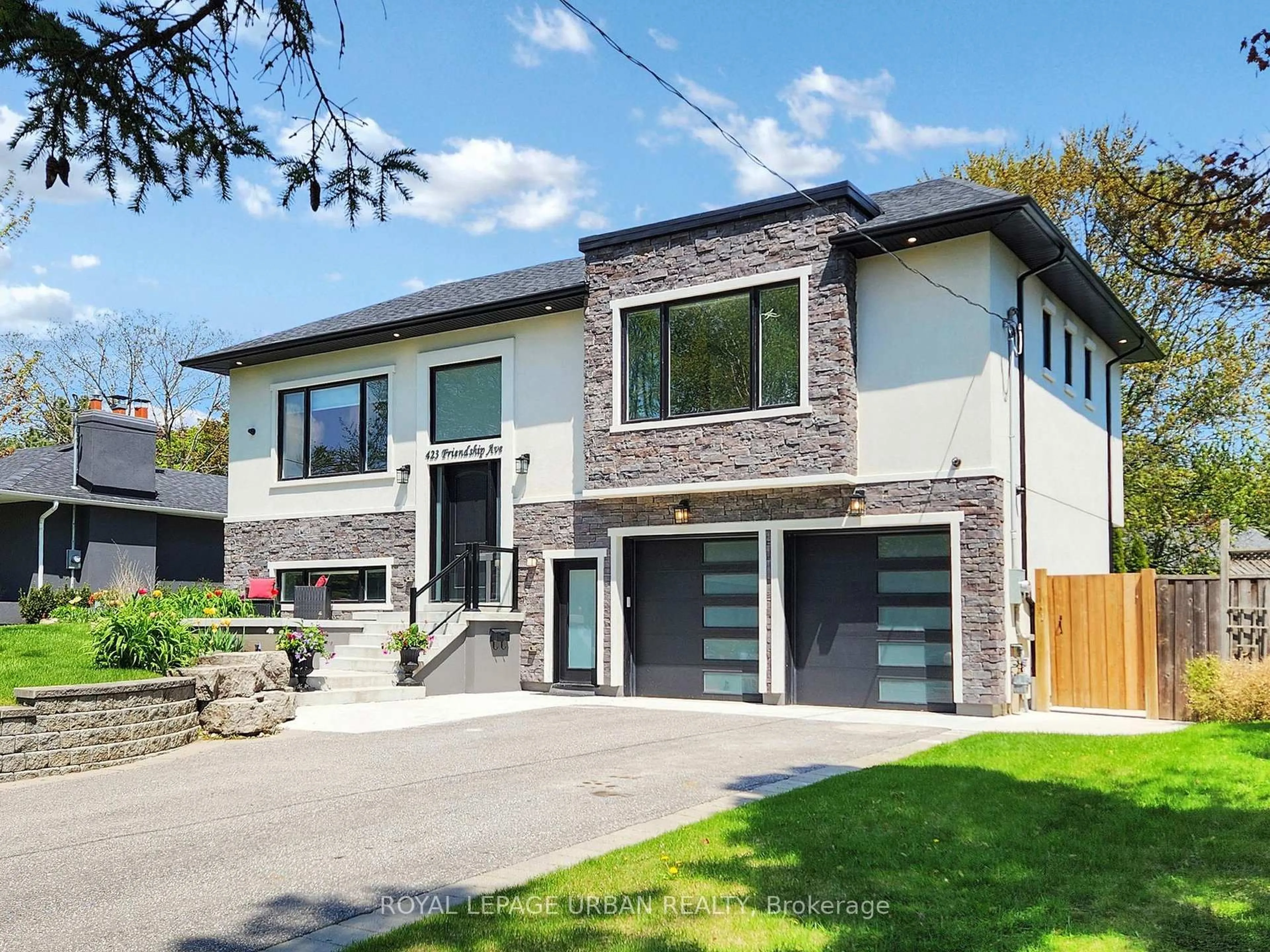 Home with brick exterior material, street for 423 Friendship Ave, Toronto Ontario M1C 2X8