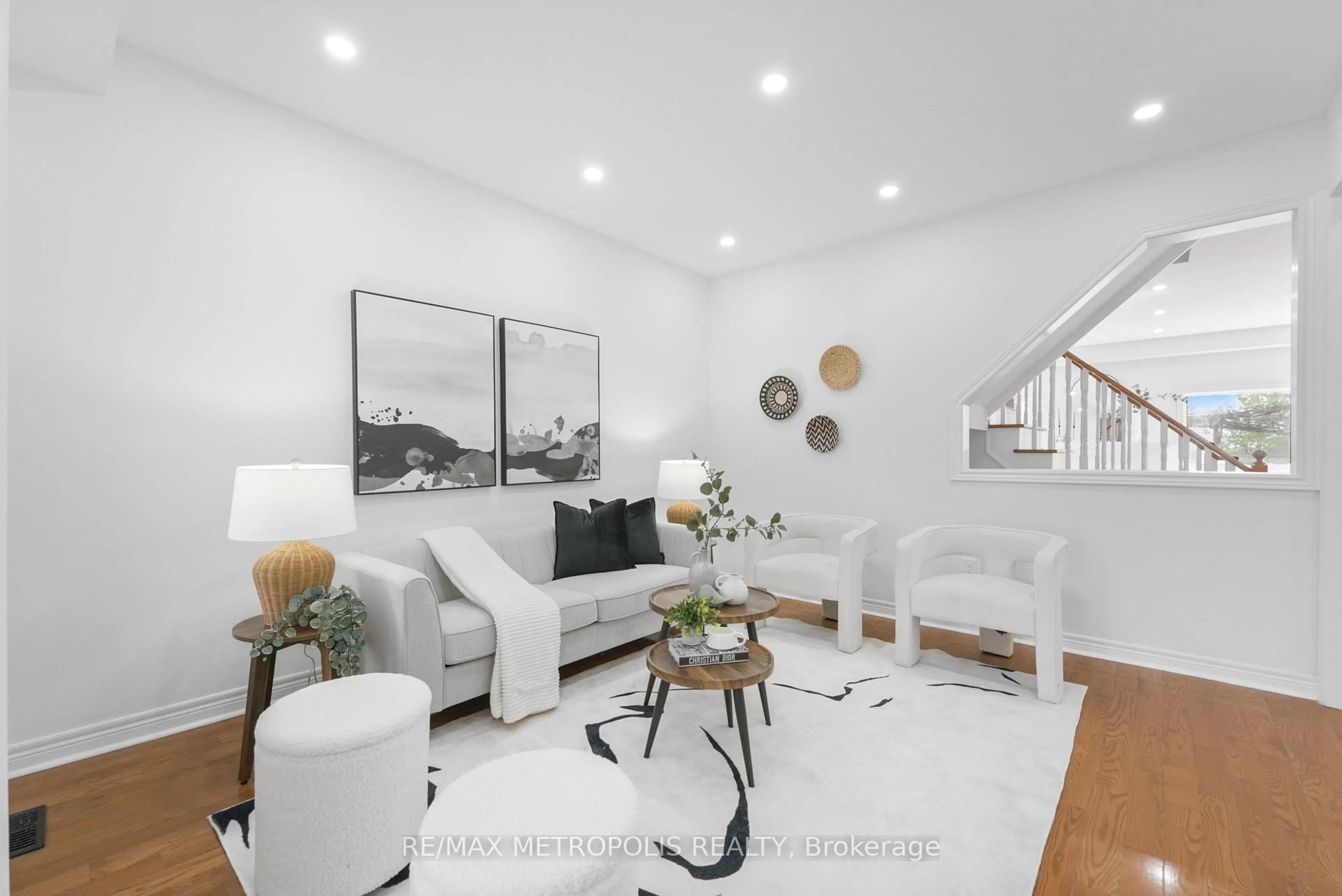 Living room with furniture, unknown for 93 Cindy Nicholas Dr, Toronto Ontario M1E 5K9
