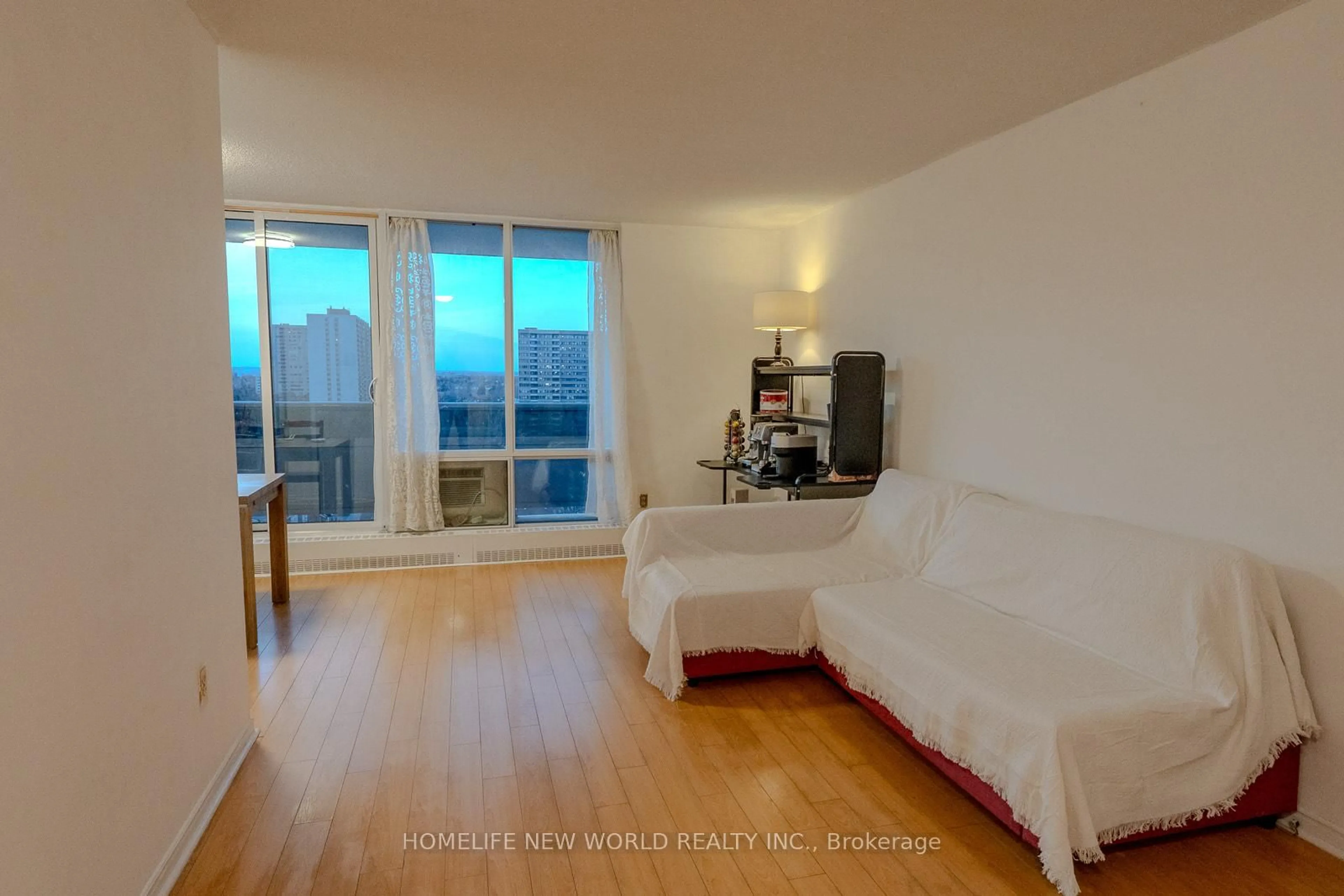 Living room with furniture, unknown for 1250 Bridletowne Circ #1509, Toronto Ontario M1W 2V1